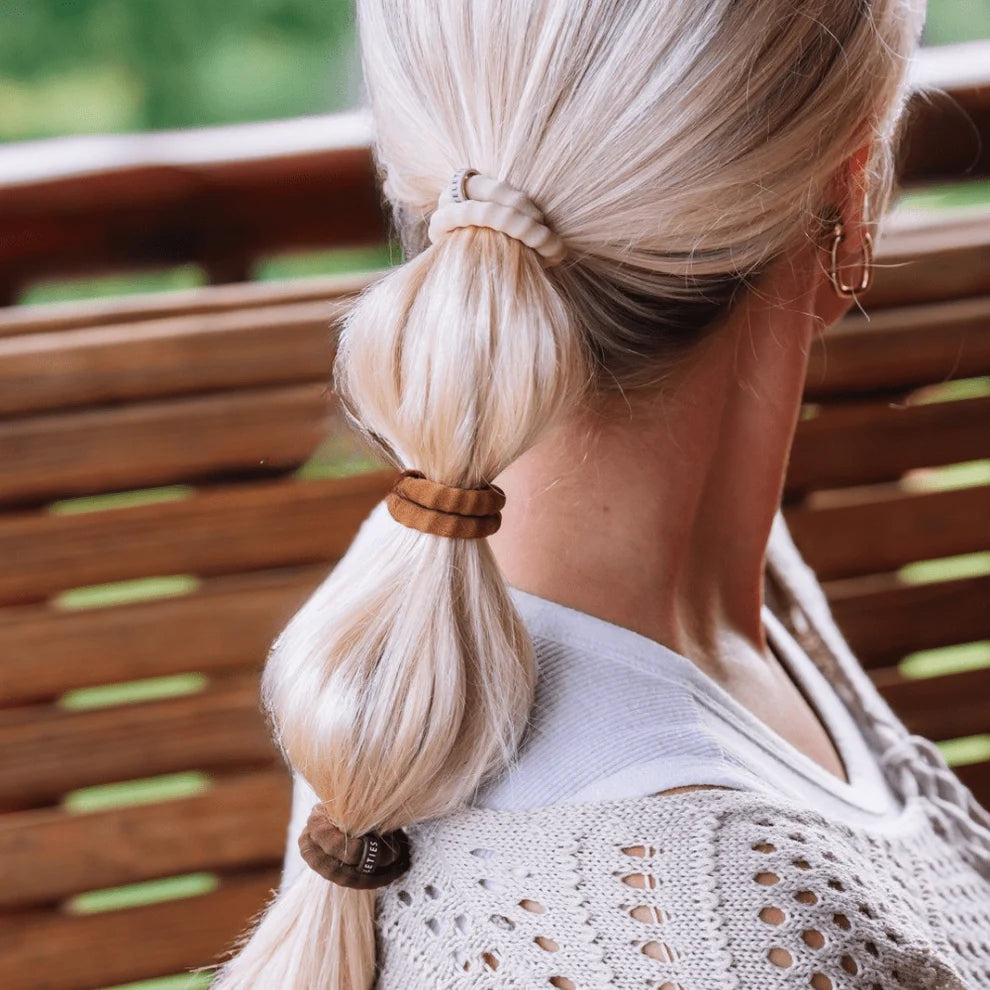 Espresso Yourself Nylon Hair Ties