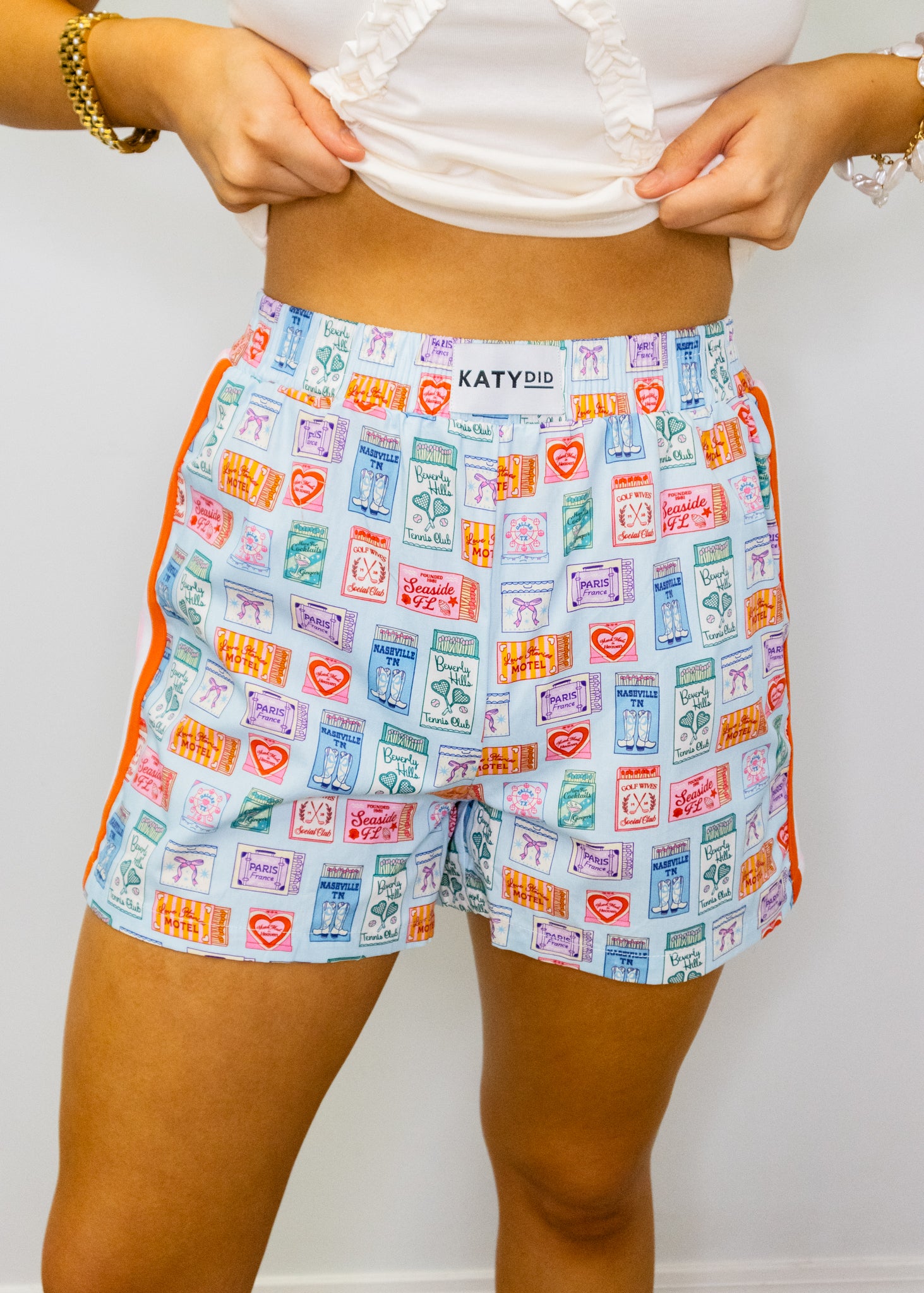 Traveling Matchbook Boxer Shorts
