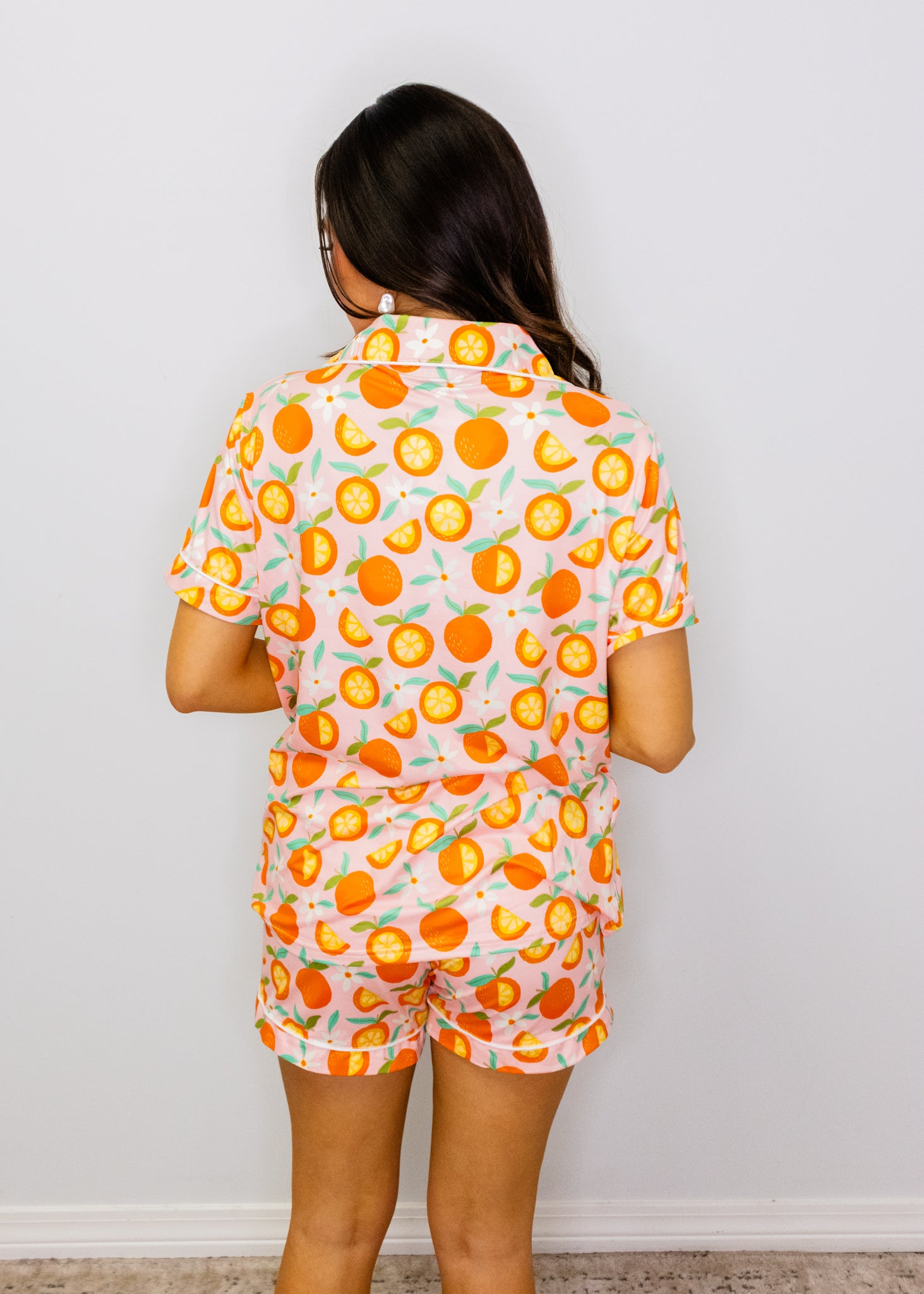 Sweet Orange Loungewear Set