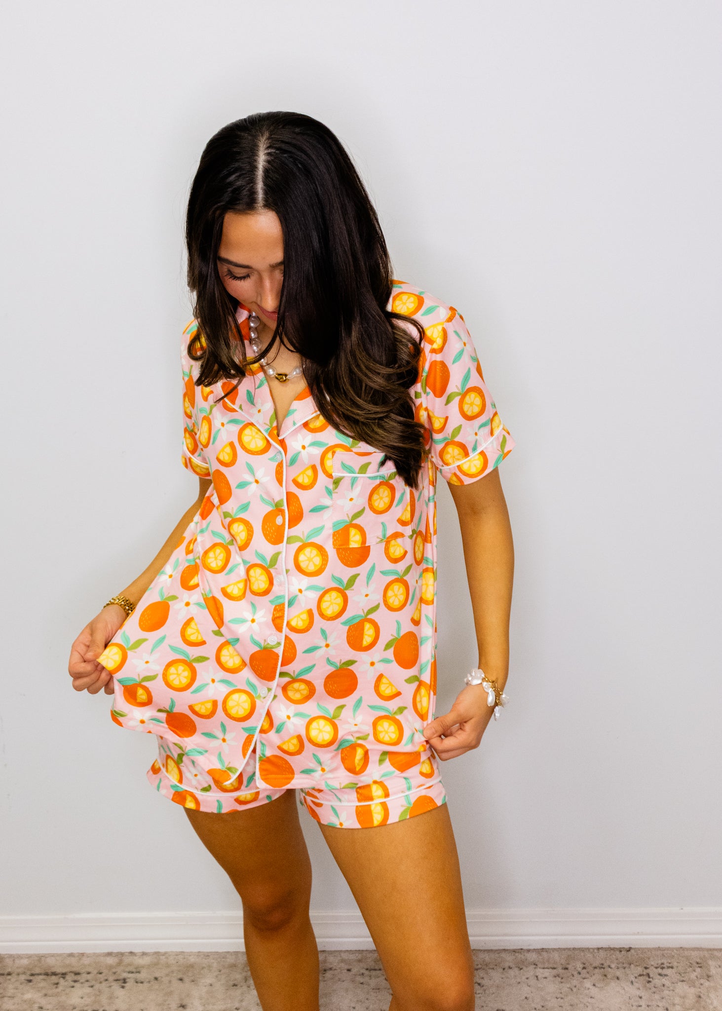 Sweet Orange Loungewear Set