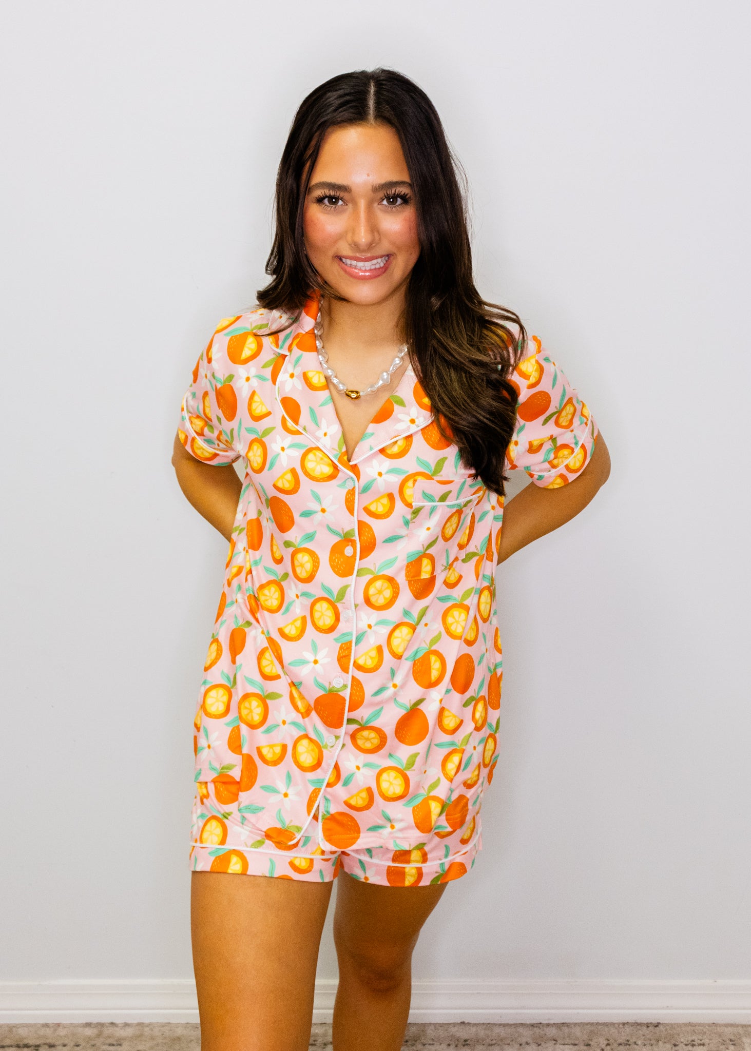 Sweet Orange Loungewear Set