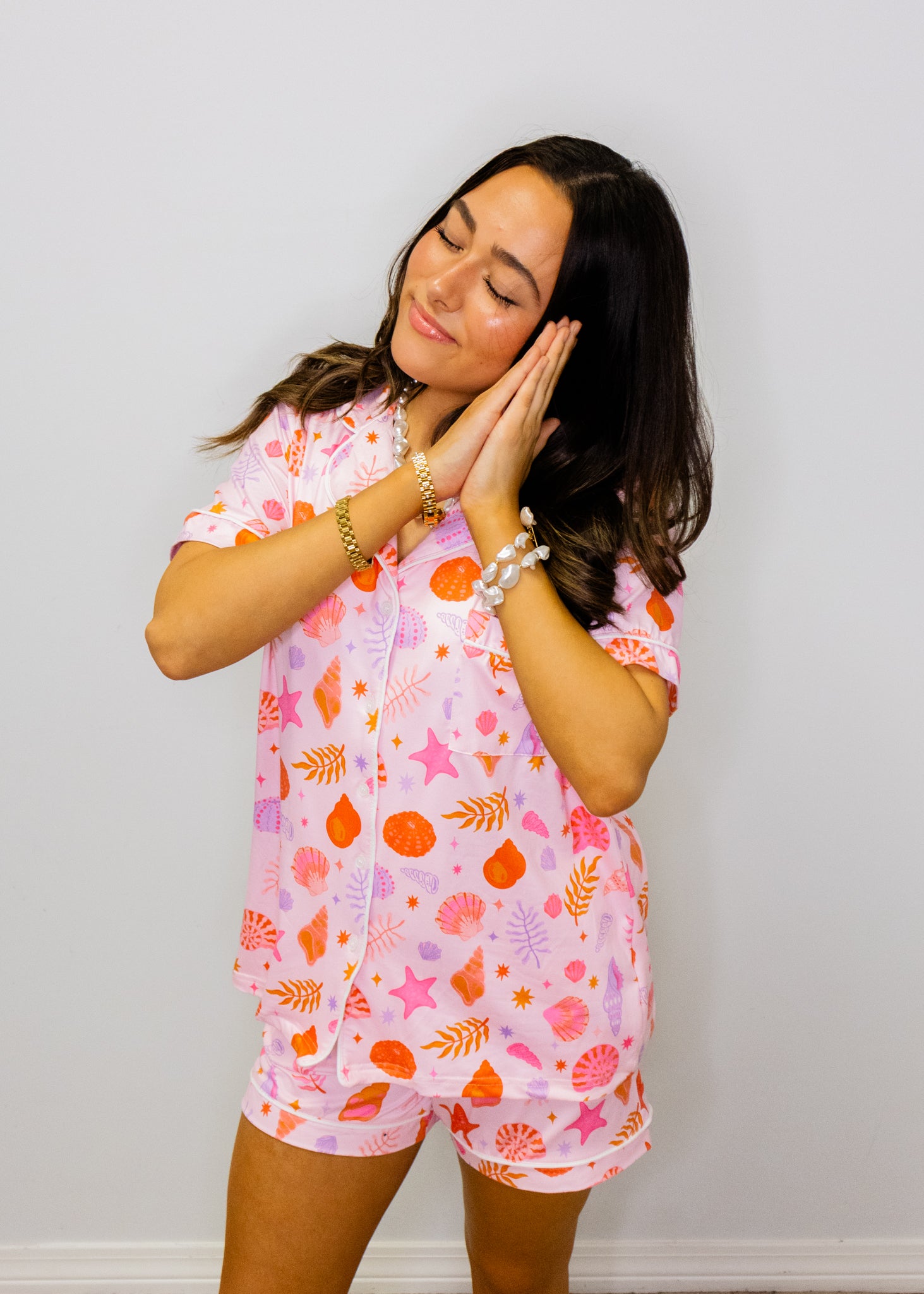 Beach Seashells Loungewear Set