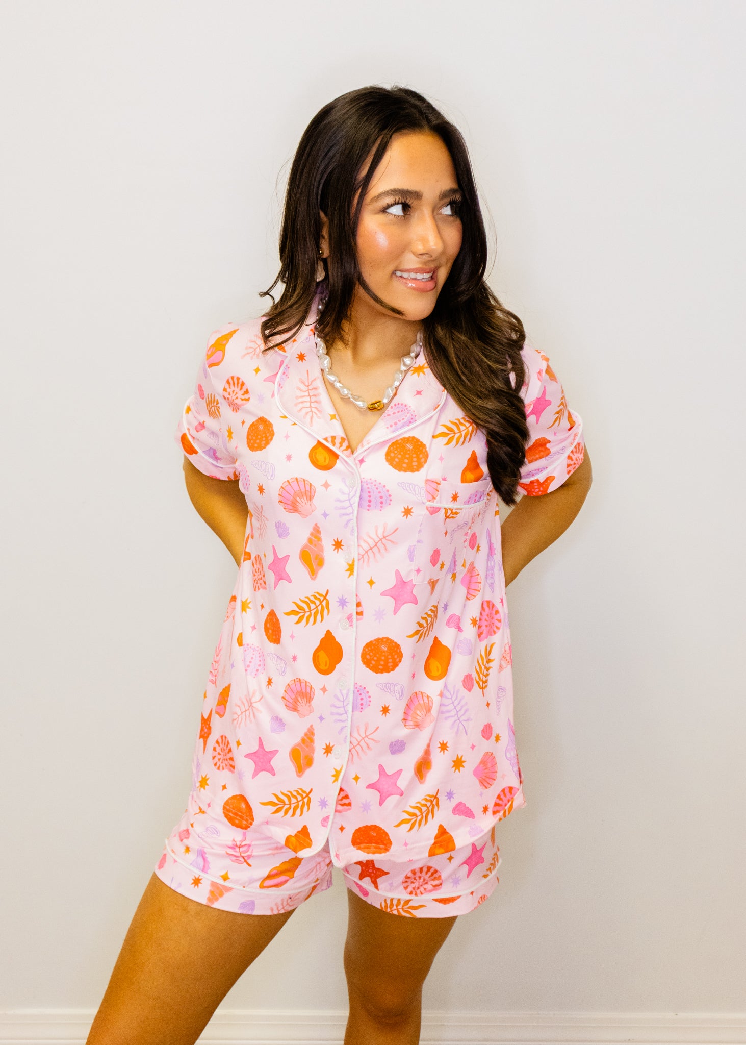 Beach Seashells Loungewear Set