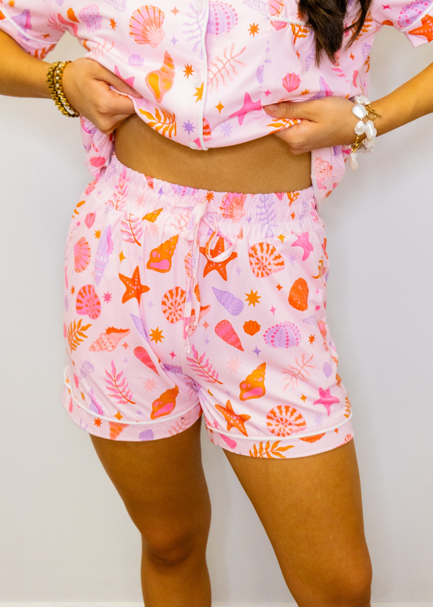 Beach Seashells Loungewear Set