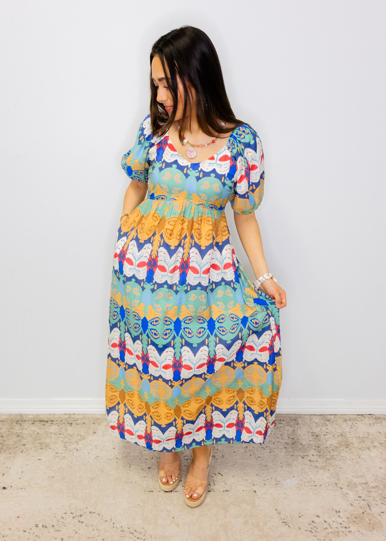 Ocean Breeze Beaded Necklace