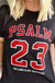 FestiviTees Women - Apparel - Shirts - T-Shirts Psalm: 23 Red Graphic Tee