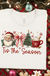FestiviTees Women - Apparel - Shirts - T-Shirts Vintage Santa Scene Graphic Tee