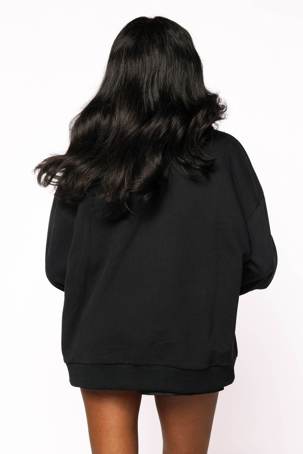 Black & Orange Flower Sequin Pumpkin Sweatshirt