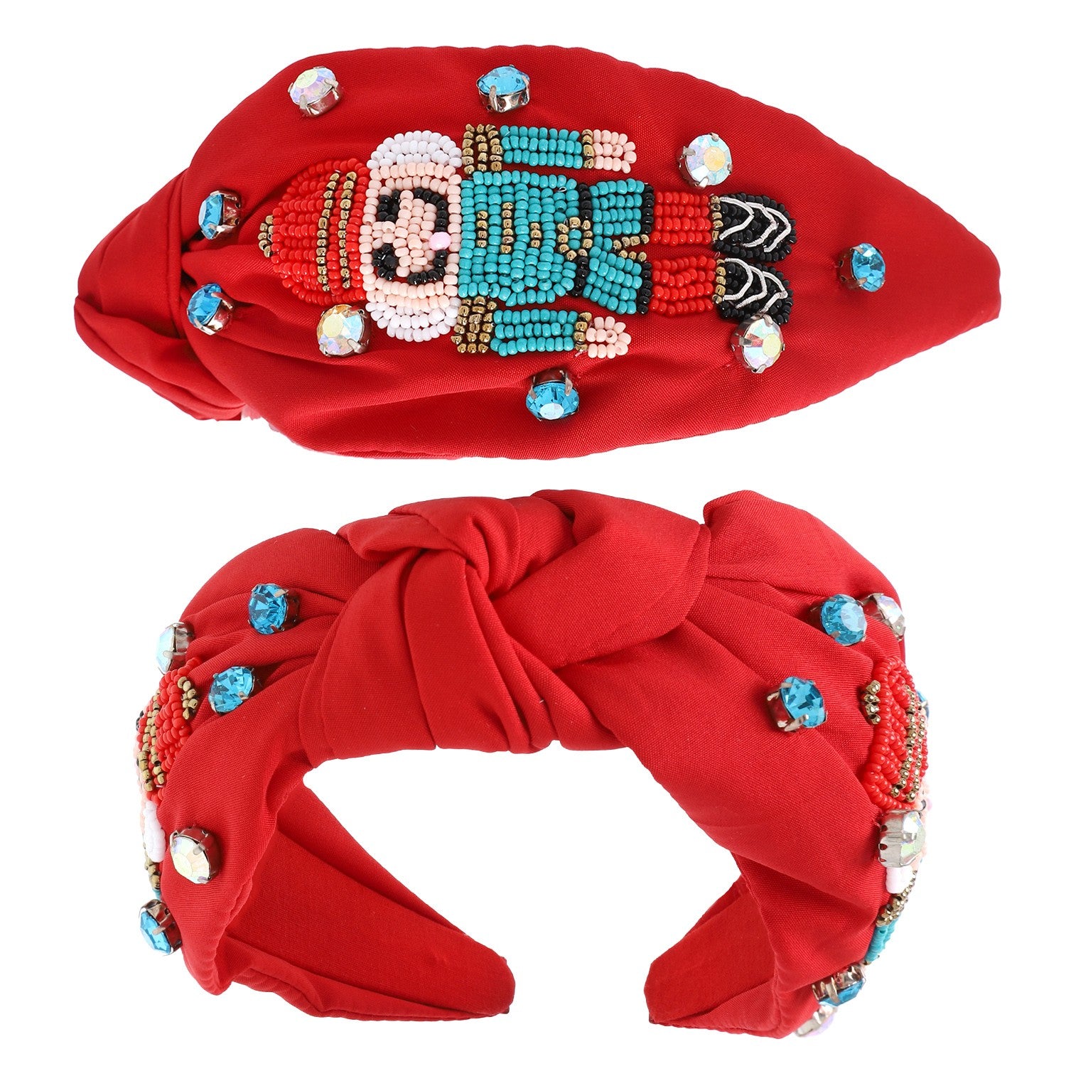 Nutcracker Jewel Beaded Headband