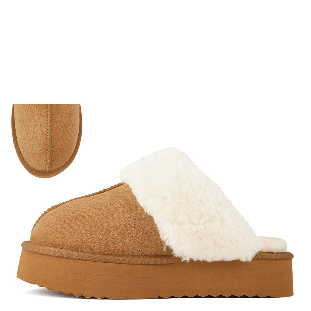 Darwin Camel Platform Clogs