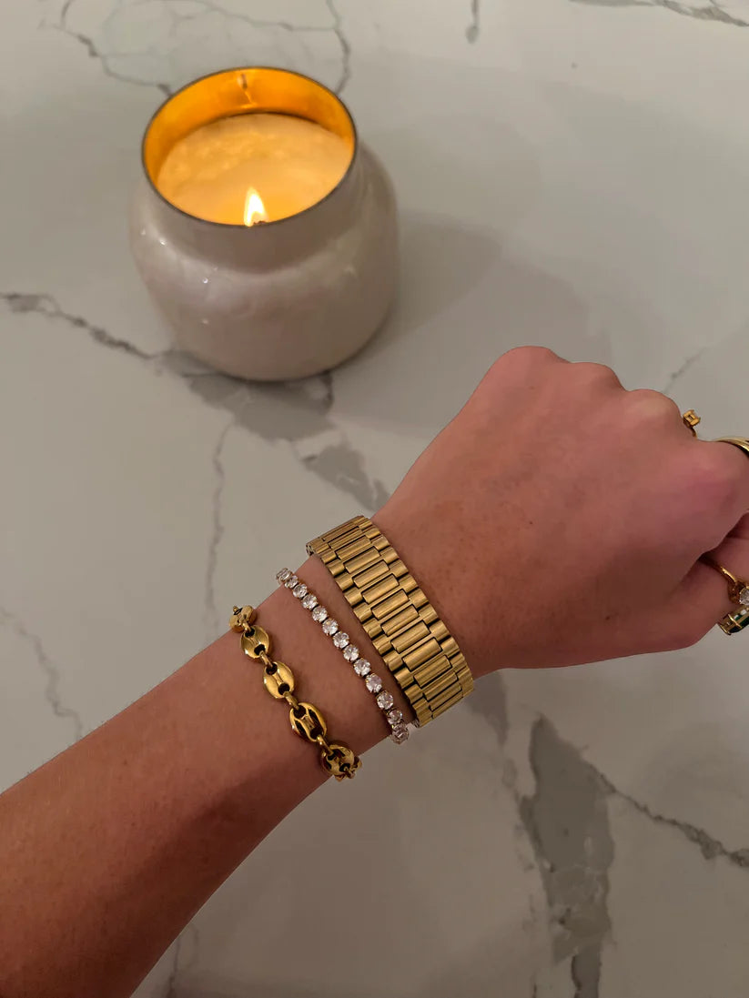 The Gold Coffee Bean Bracelet