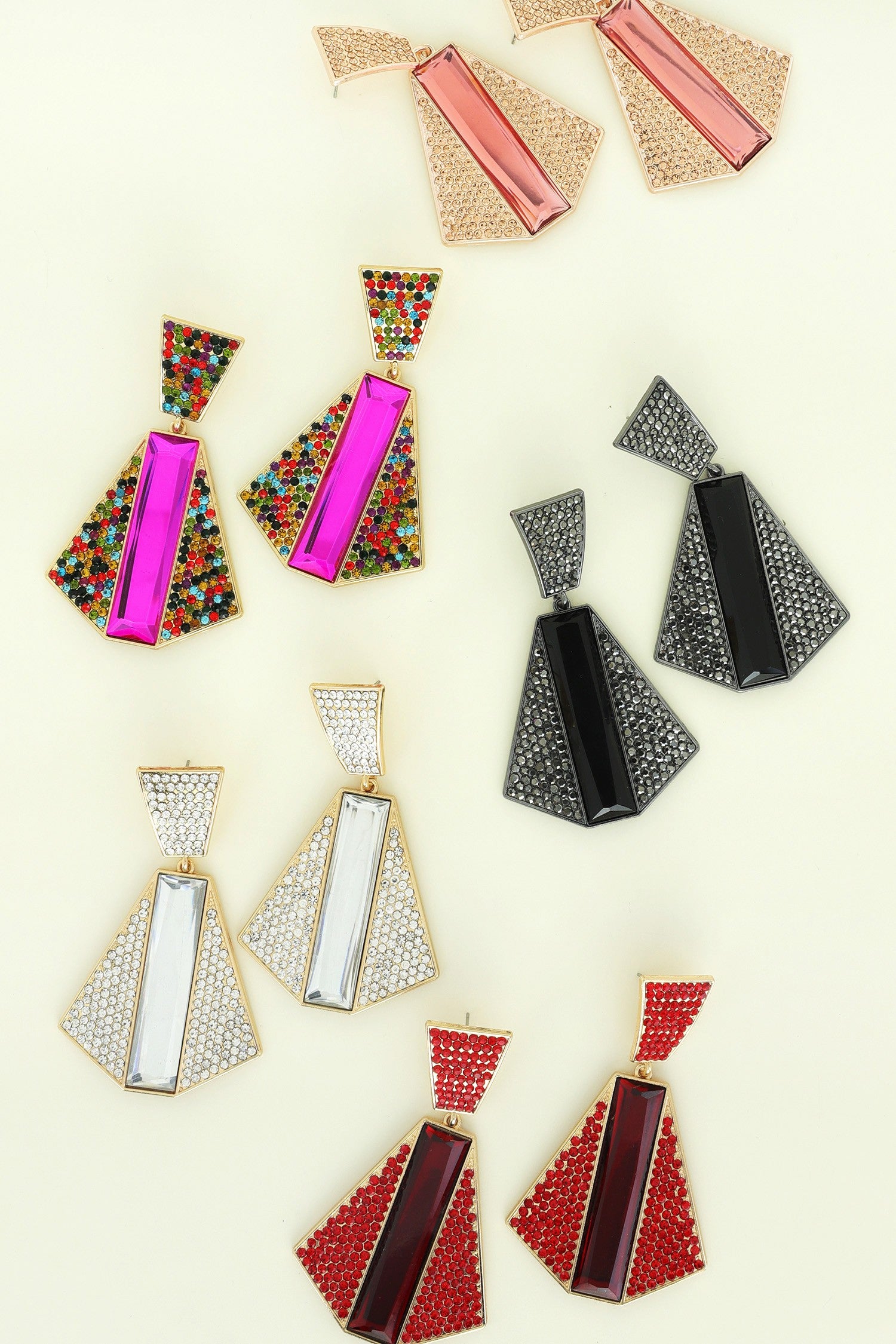 Art Deco Vintage Glam Earrings