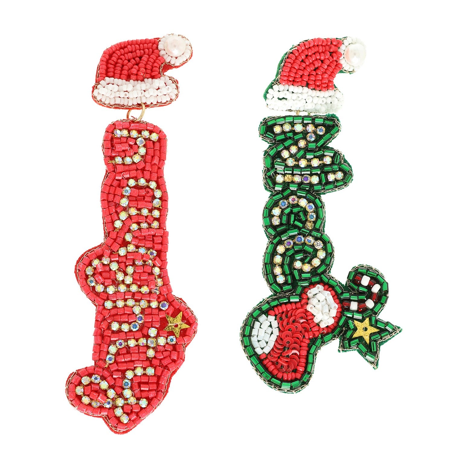 Naughty & Nice Top Beaded Earrings