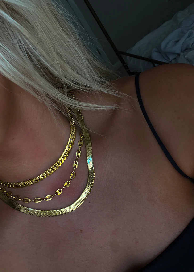 The Tara Thin Shiny Necklace