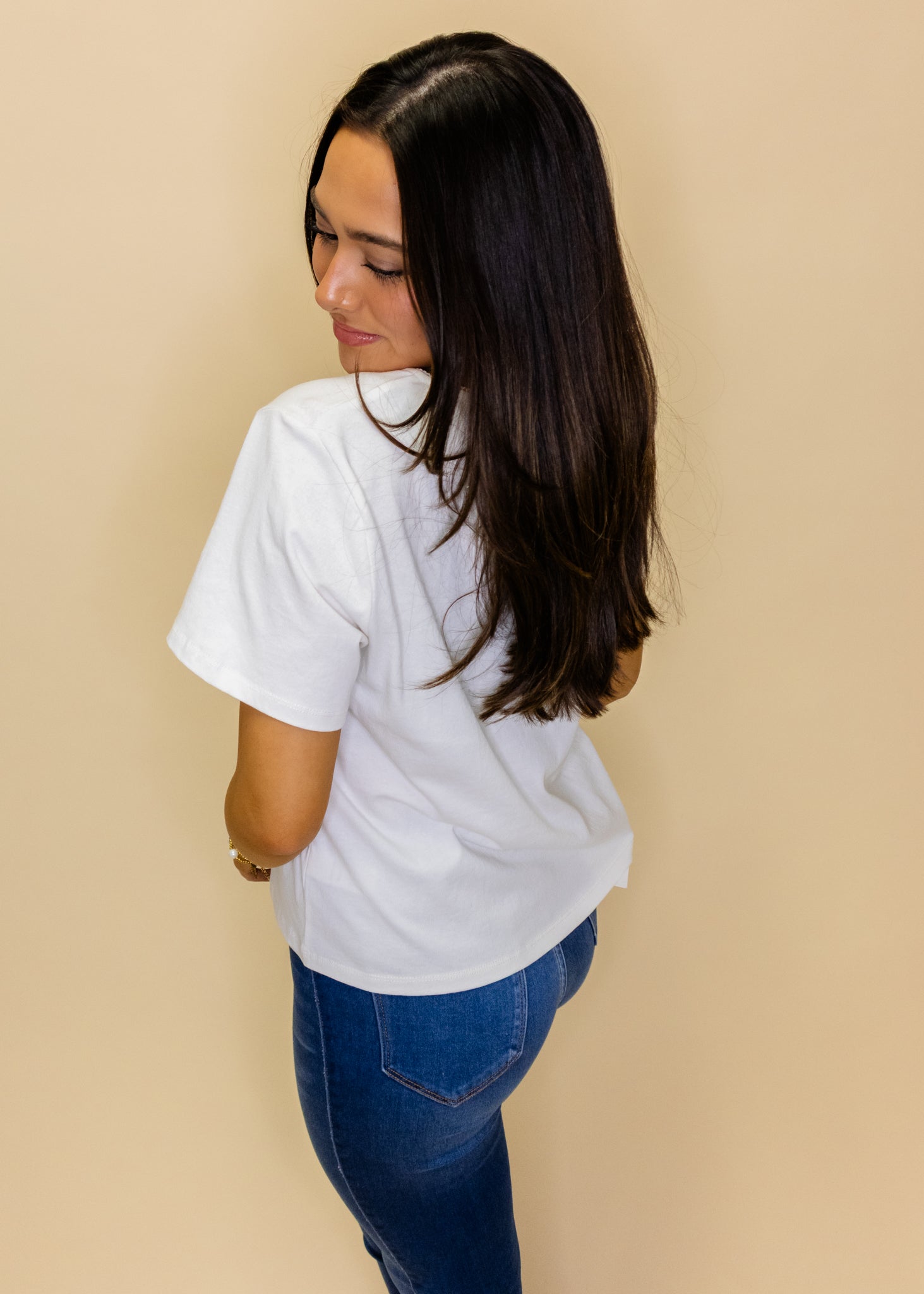 Red Gingham Heart Tee