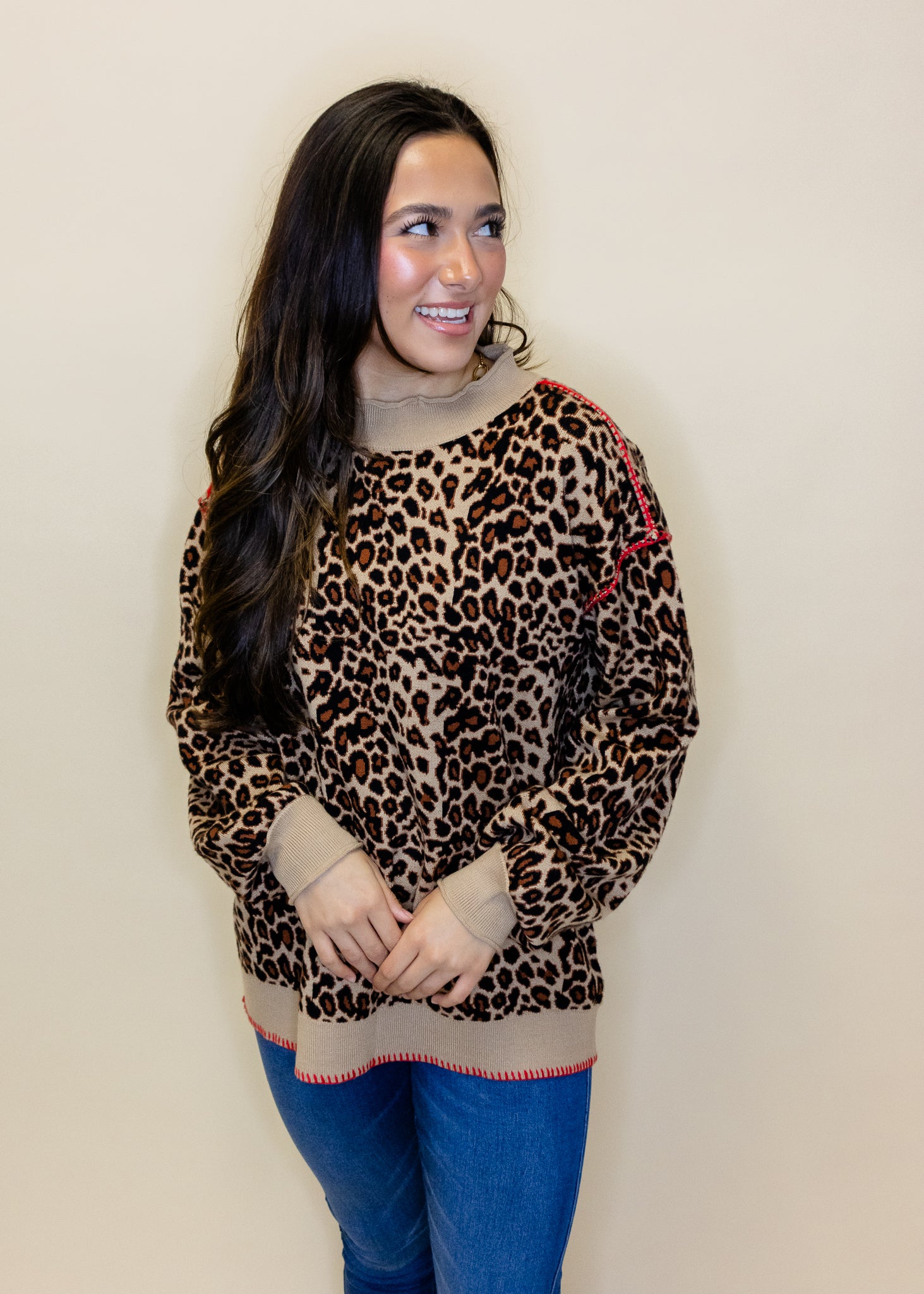 Animal Print Top