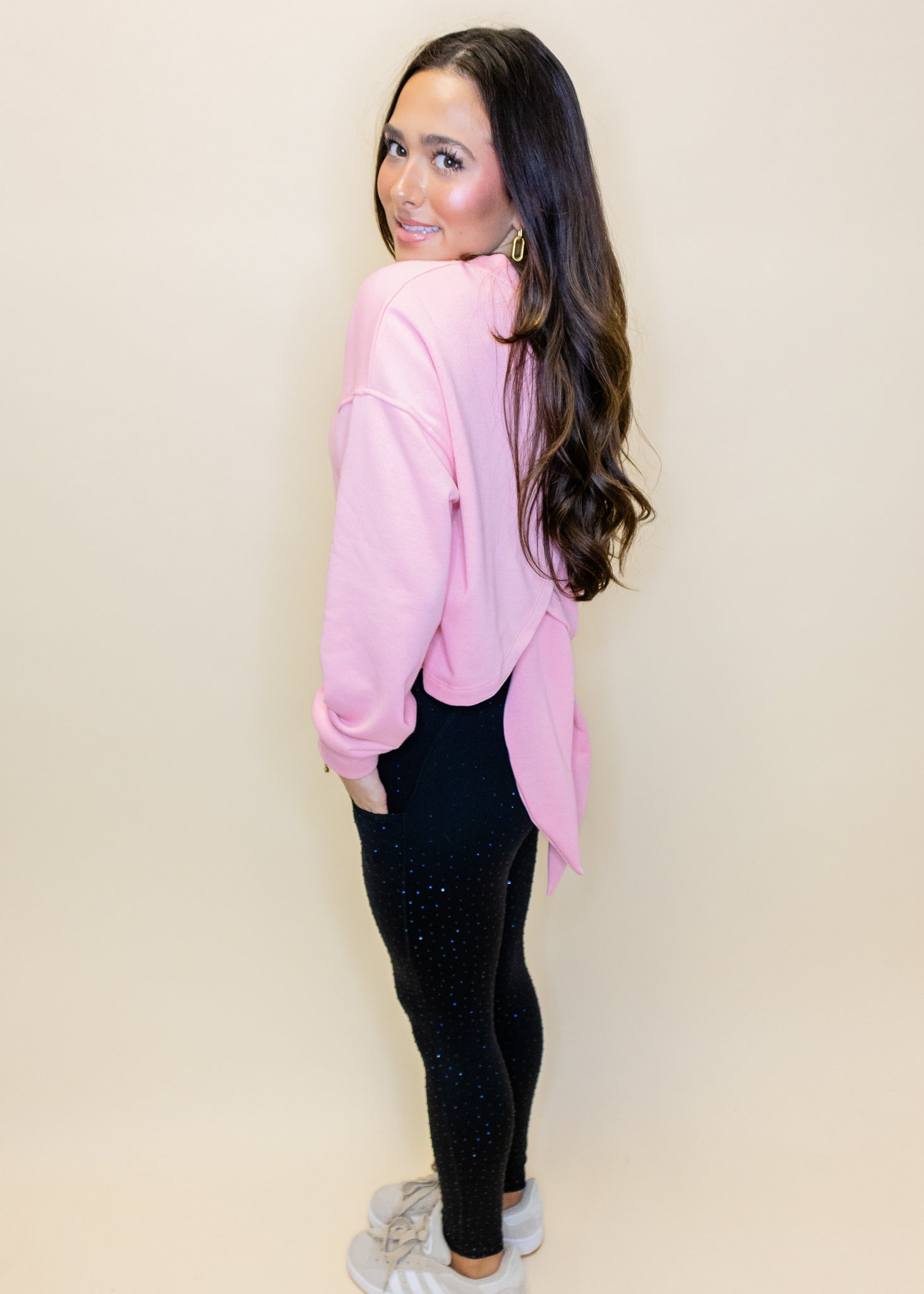 Bubblegum Tie Back Top