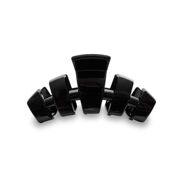Classic Jet Black Medium Claw Hair Clip