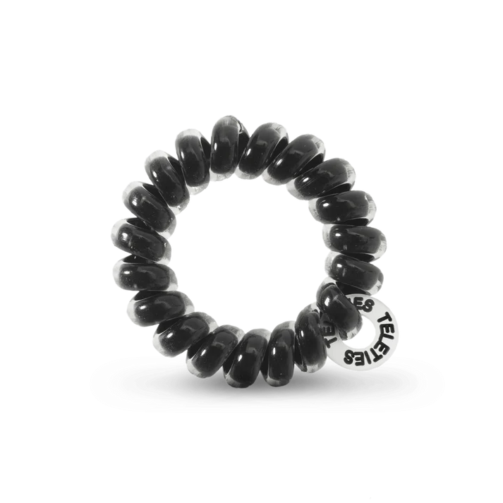 Jet Black Tiny Hair Ties