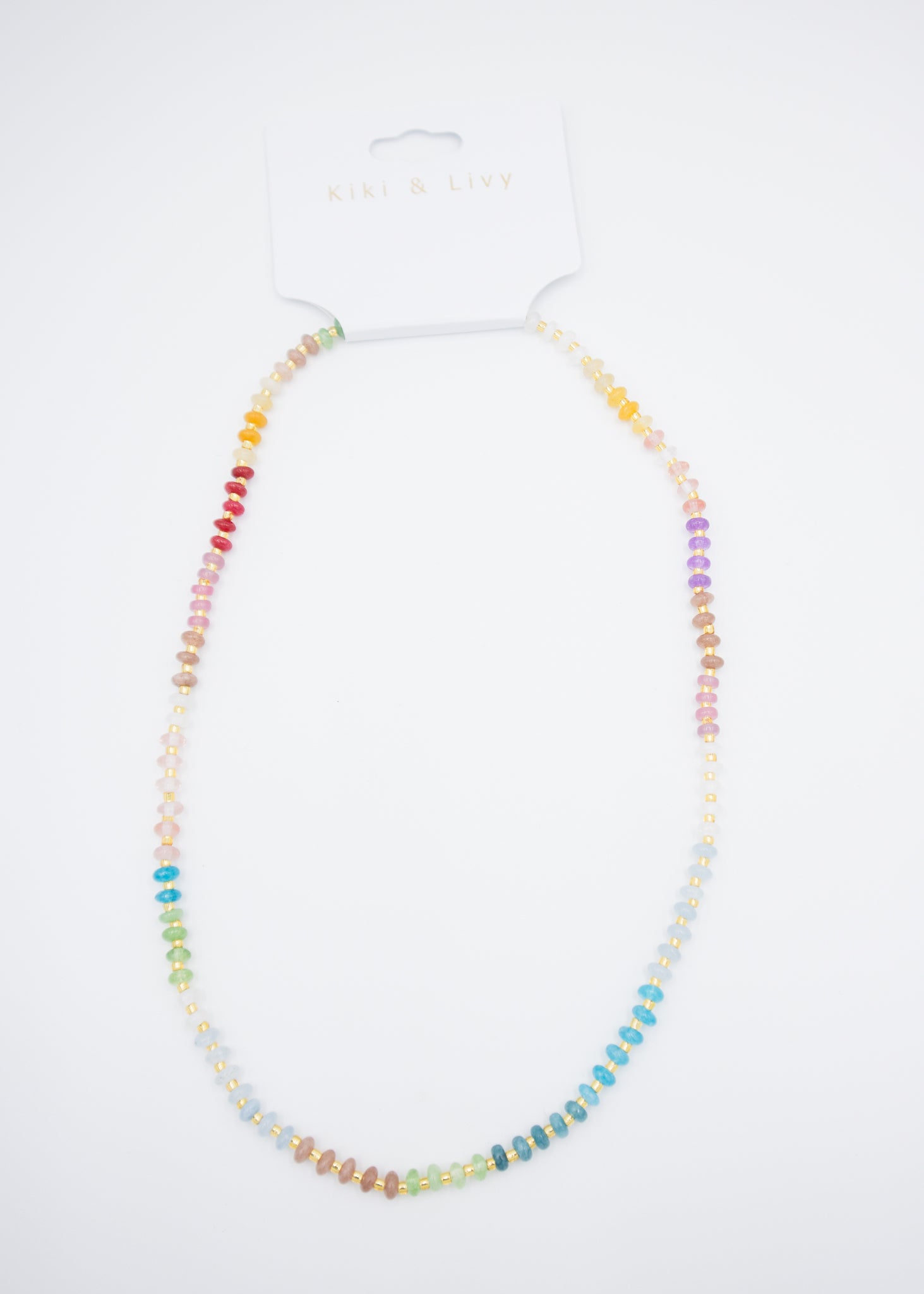 Dainty Multicolor Jelly Choker