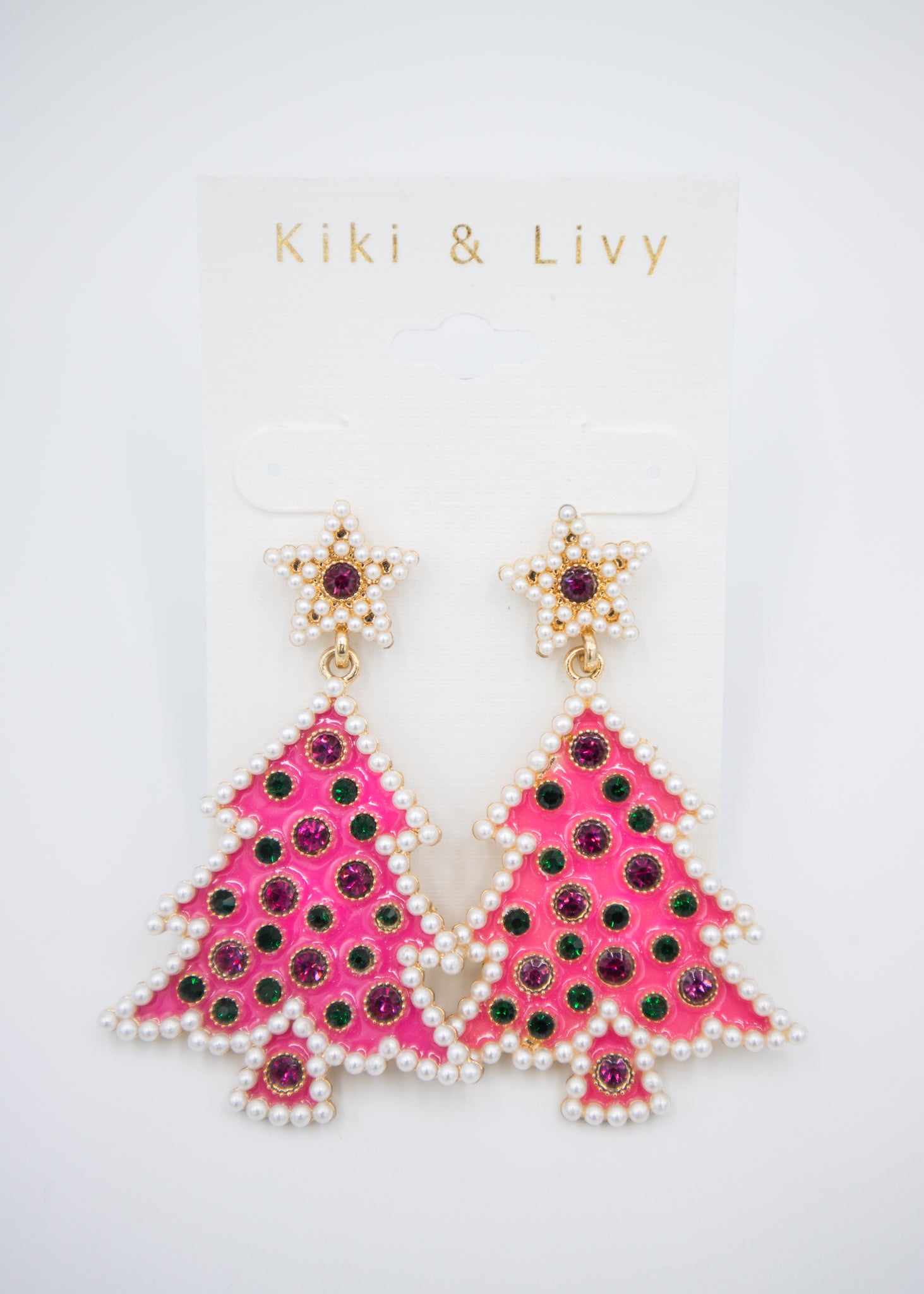 Bauble Multicolor Tree Earrings