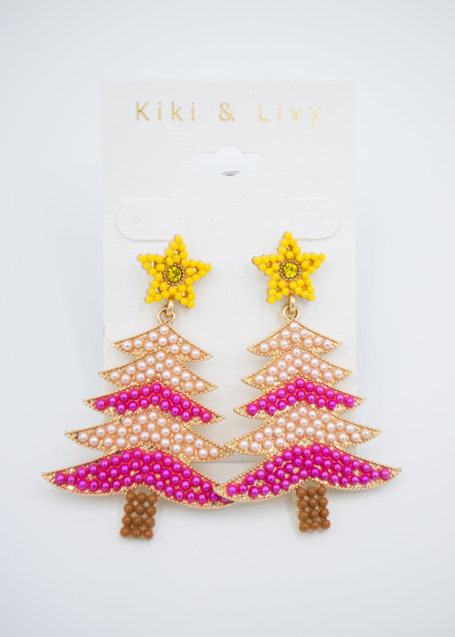 Bauble Multicolor Tree Earrings