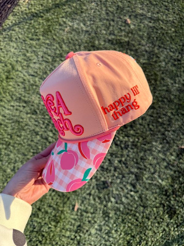 You're A Peach Embroidered Hat