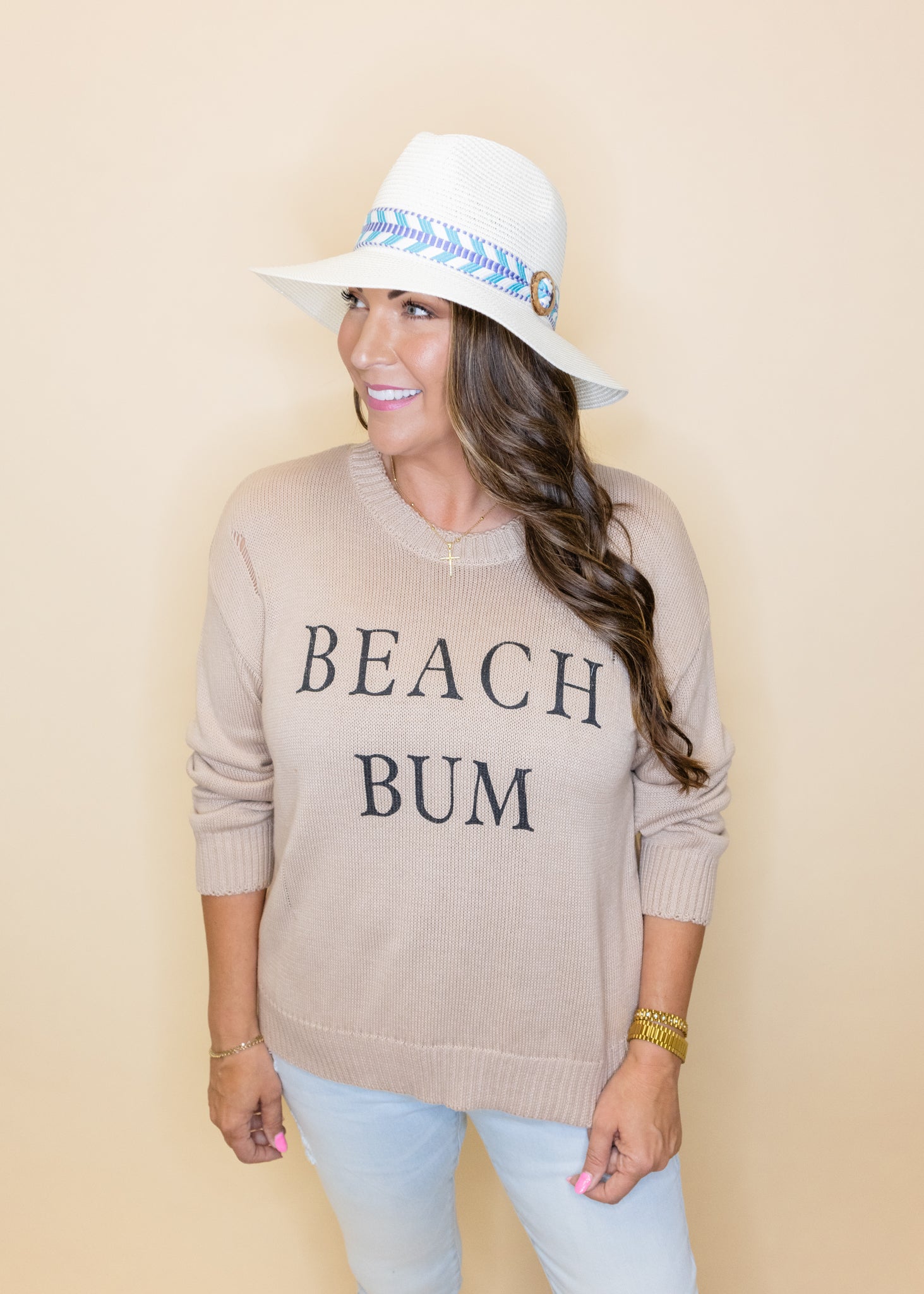 Beach Bum Summer Sweater