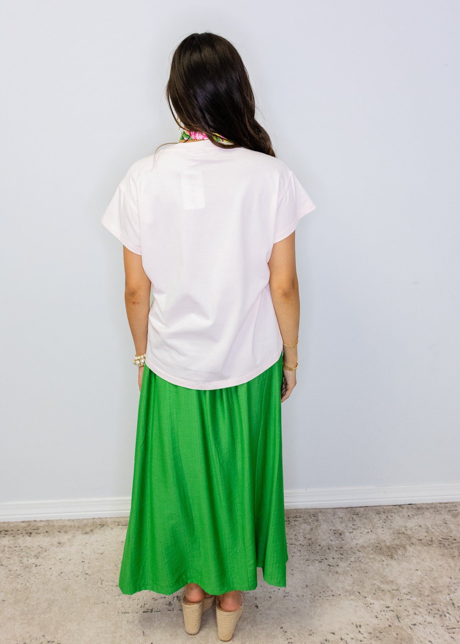 Light Pink QOS Queen of the Sea Card Tee
