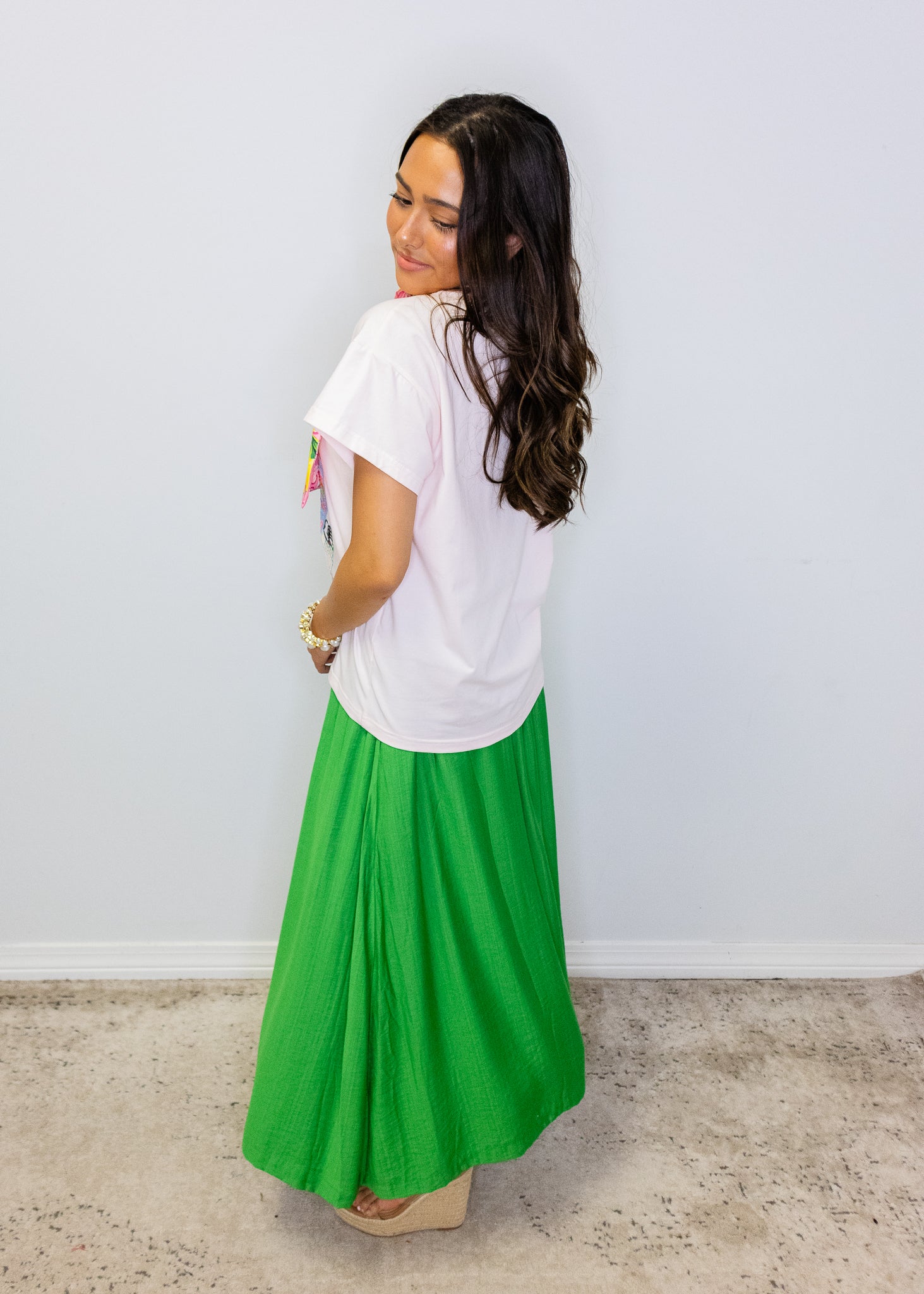 Light Pink QOS Queen of the Sea Card Tee