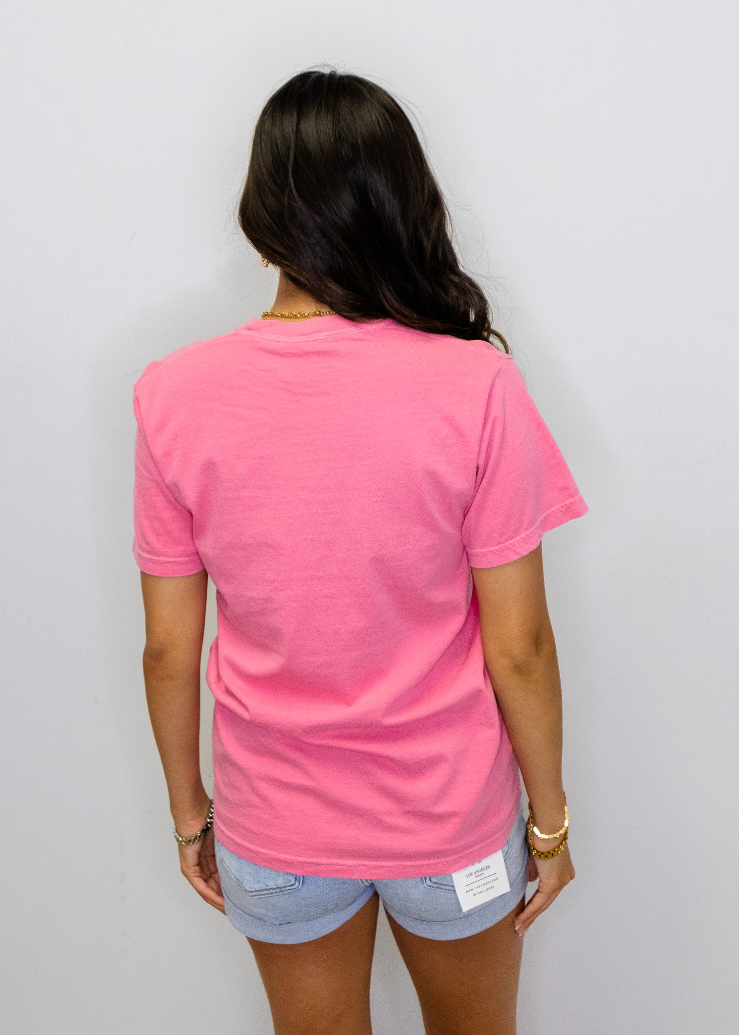 Pink Hot Cowgirl Summer Graphic Tee