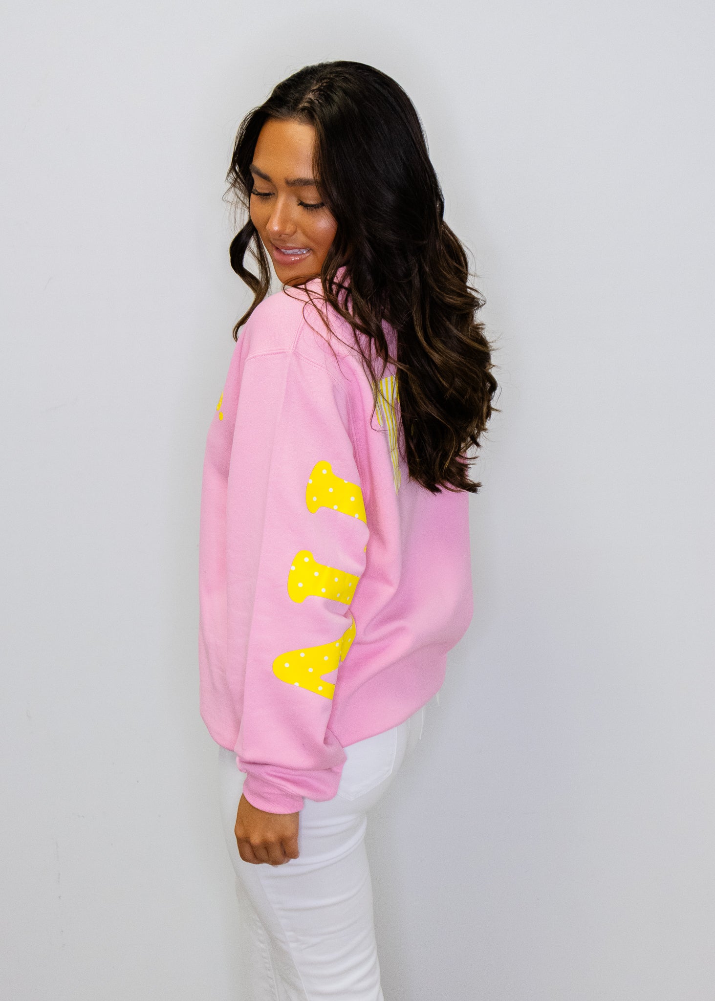 God Is Good Pink Sweatshirt