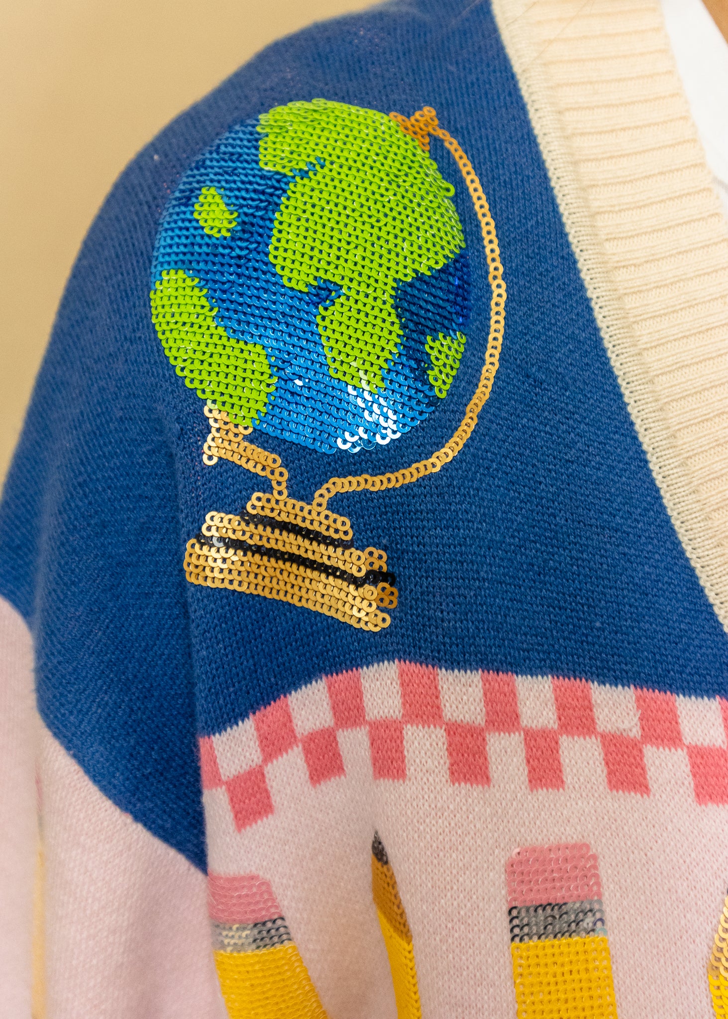 Teacher Icon Button Up Cardigan