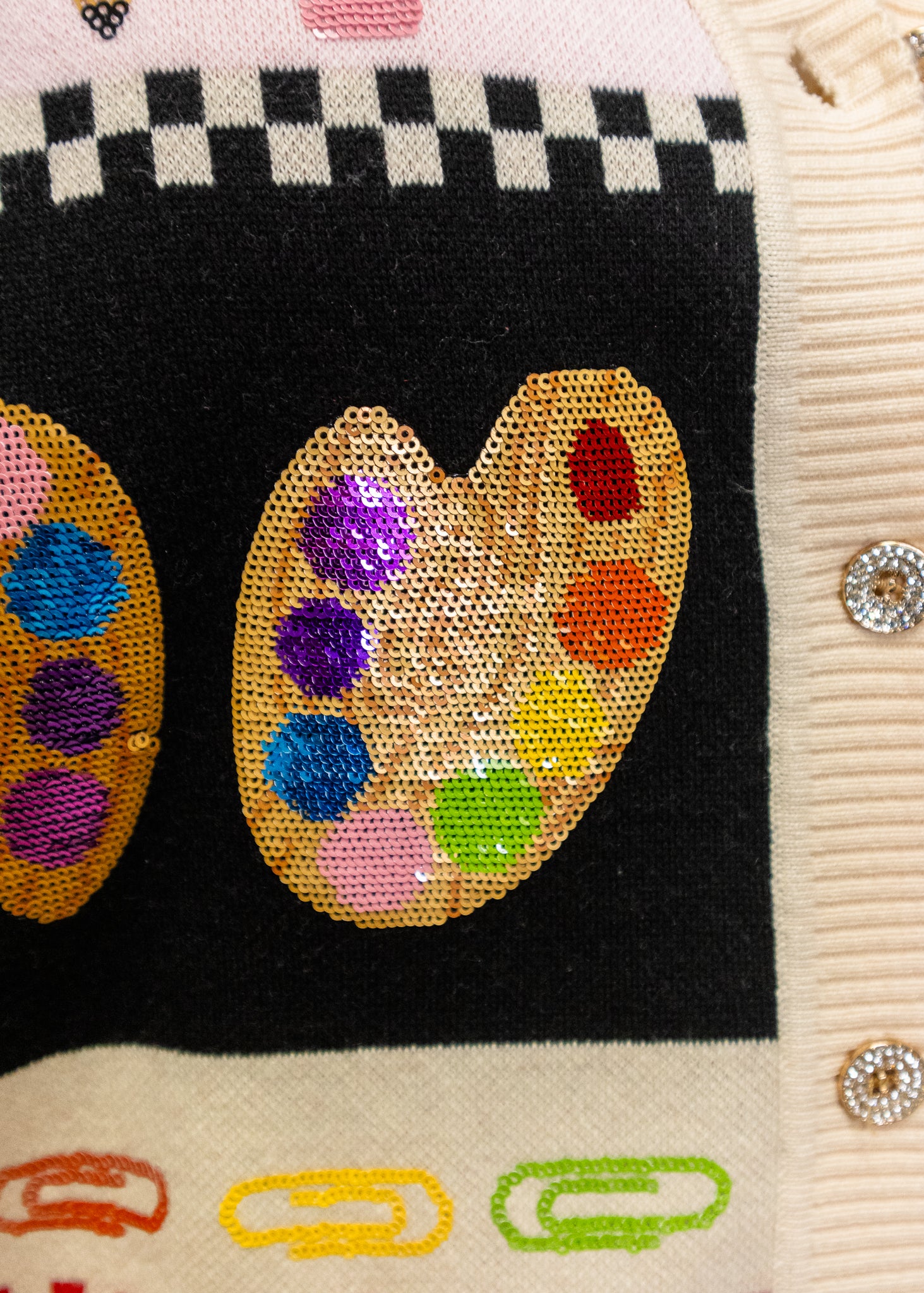 Teacher Icon Button Up Cardigan