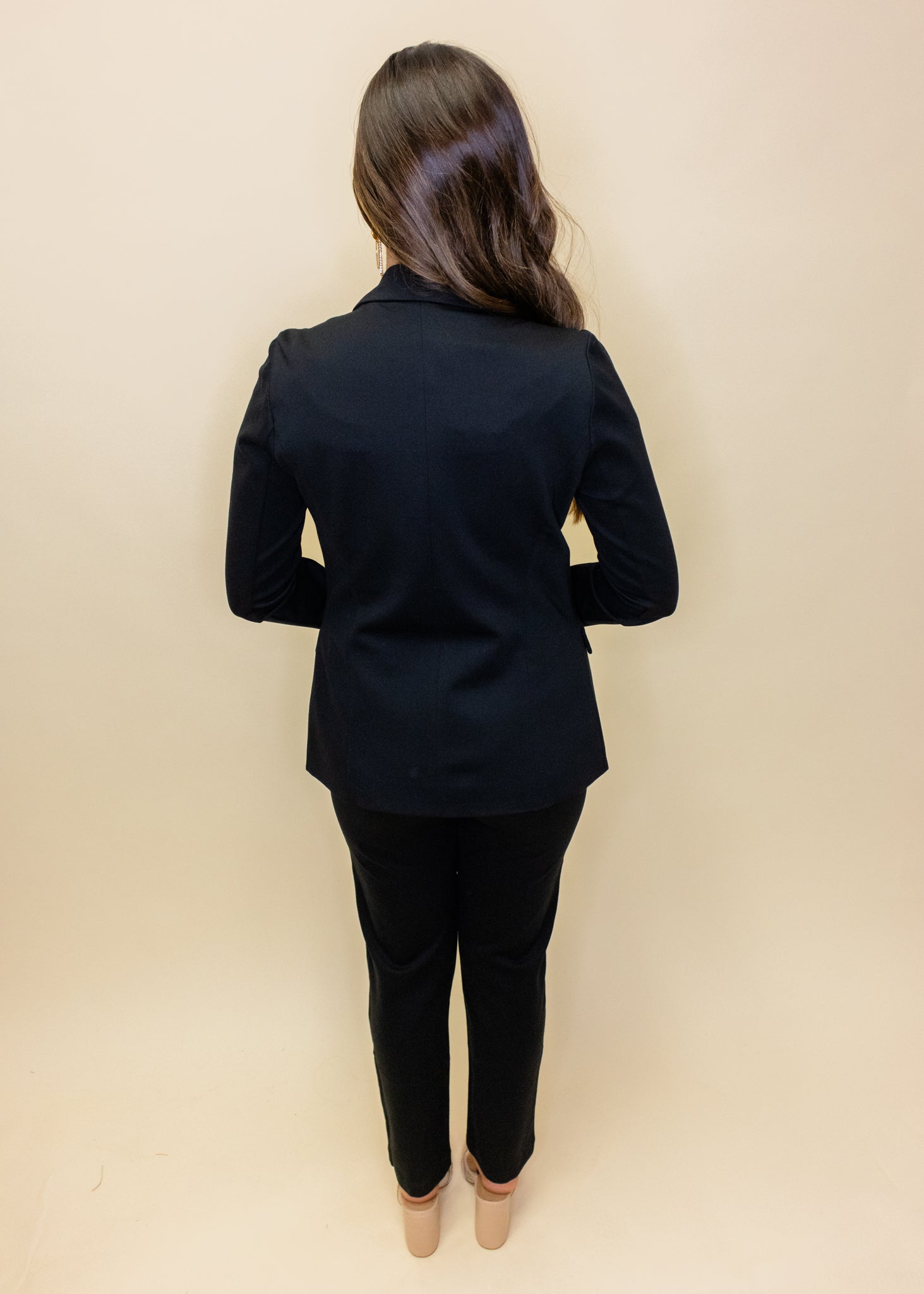 Black Flap Pocket Blazer