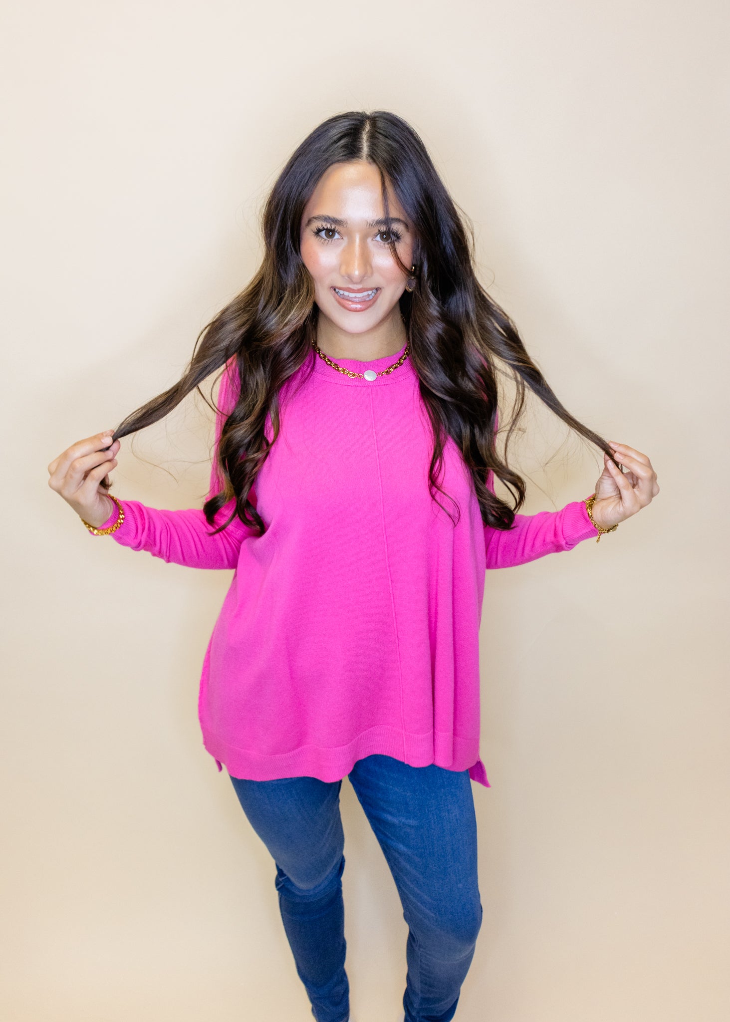 Stitch Cashmere Sweater