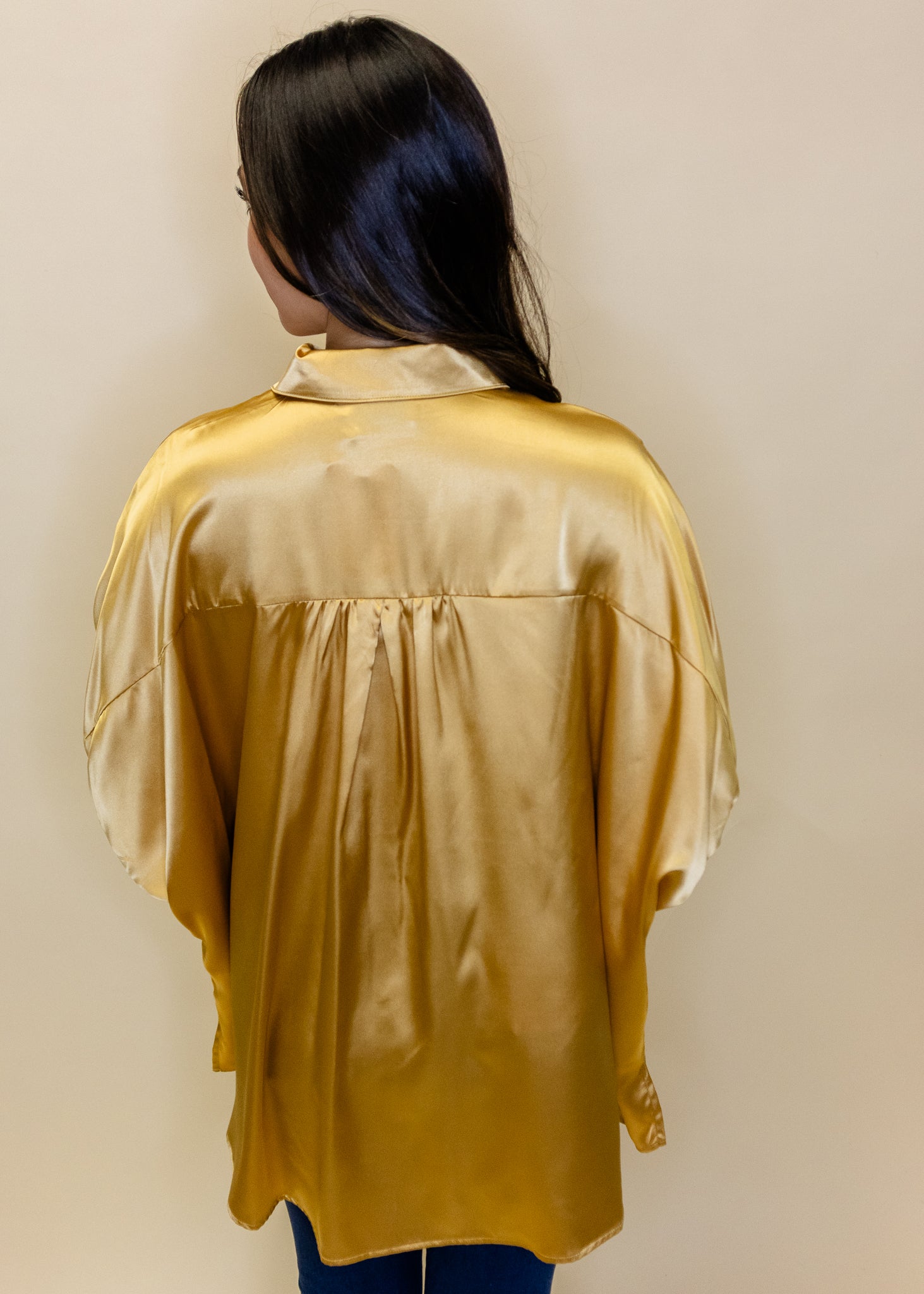 Arizona Gold Button Down Top