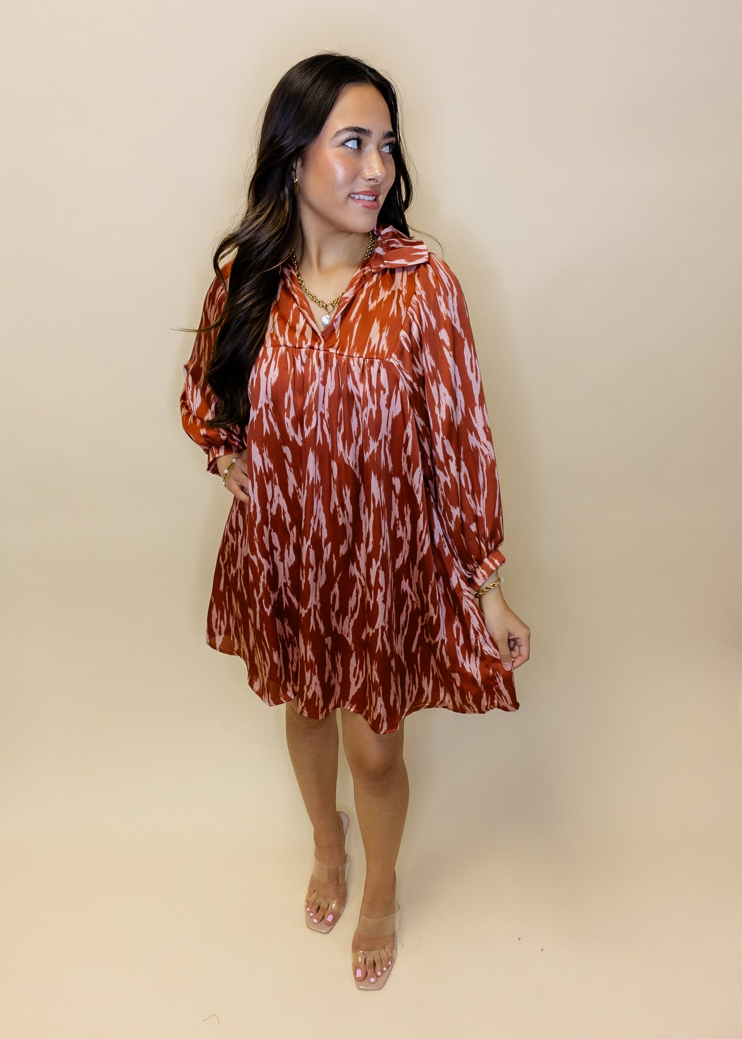Savannah Prairie Winds Collar Dress