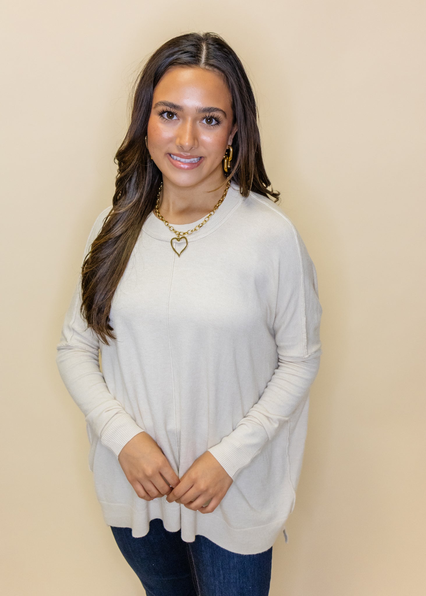 Stitch Cashmere Sweater