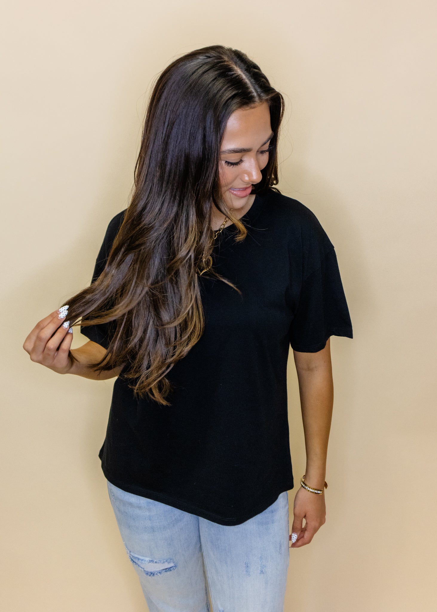 Cotton Oversized Tee