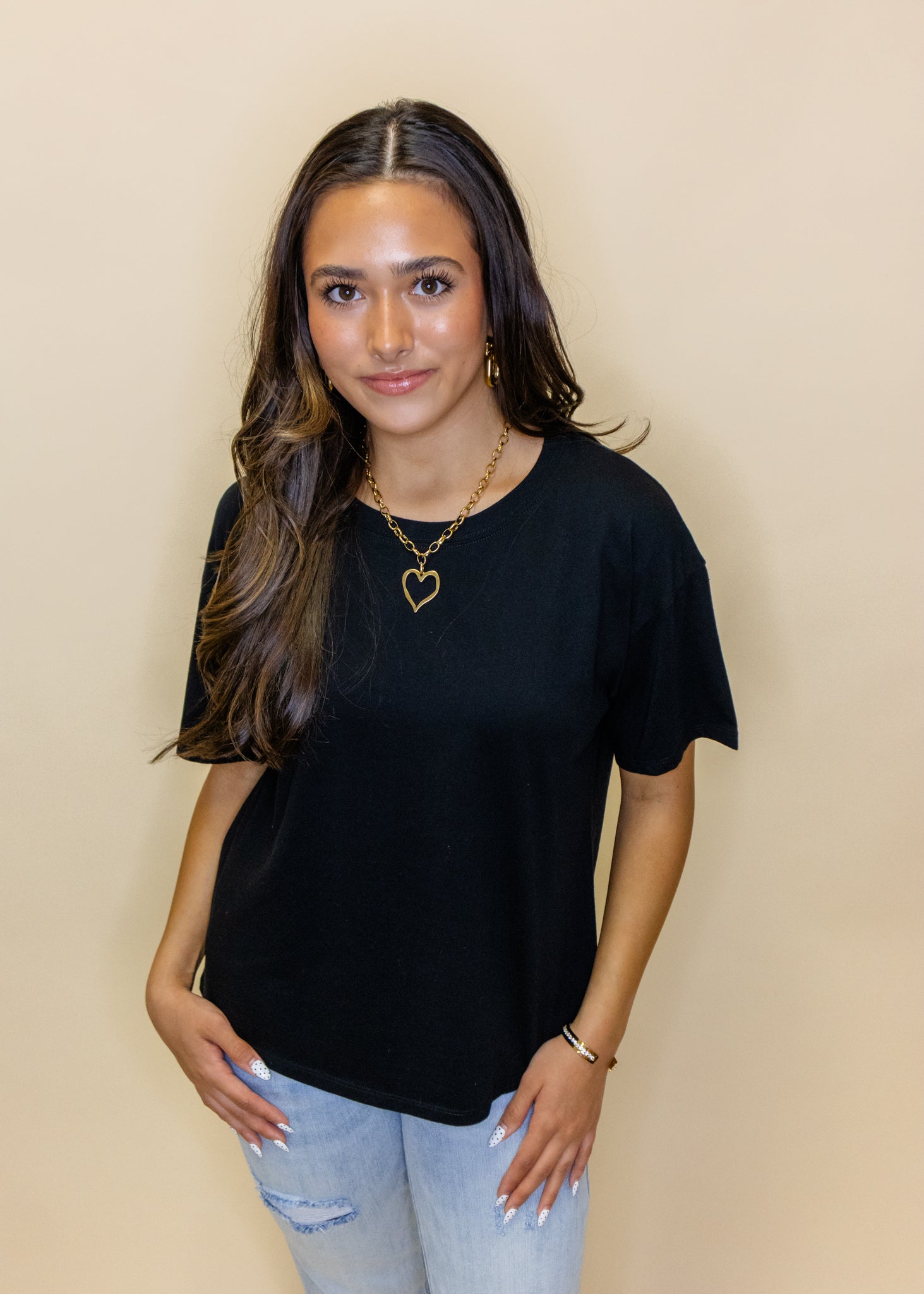 Cotton Oversized Tee