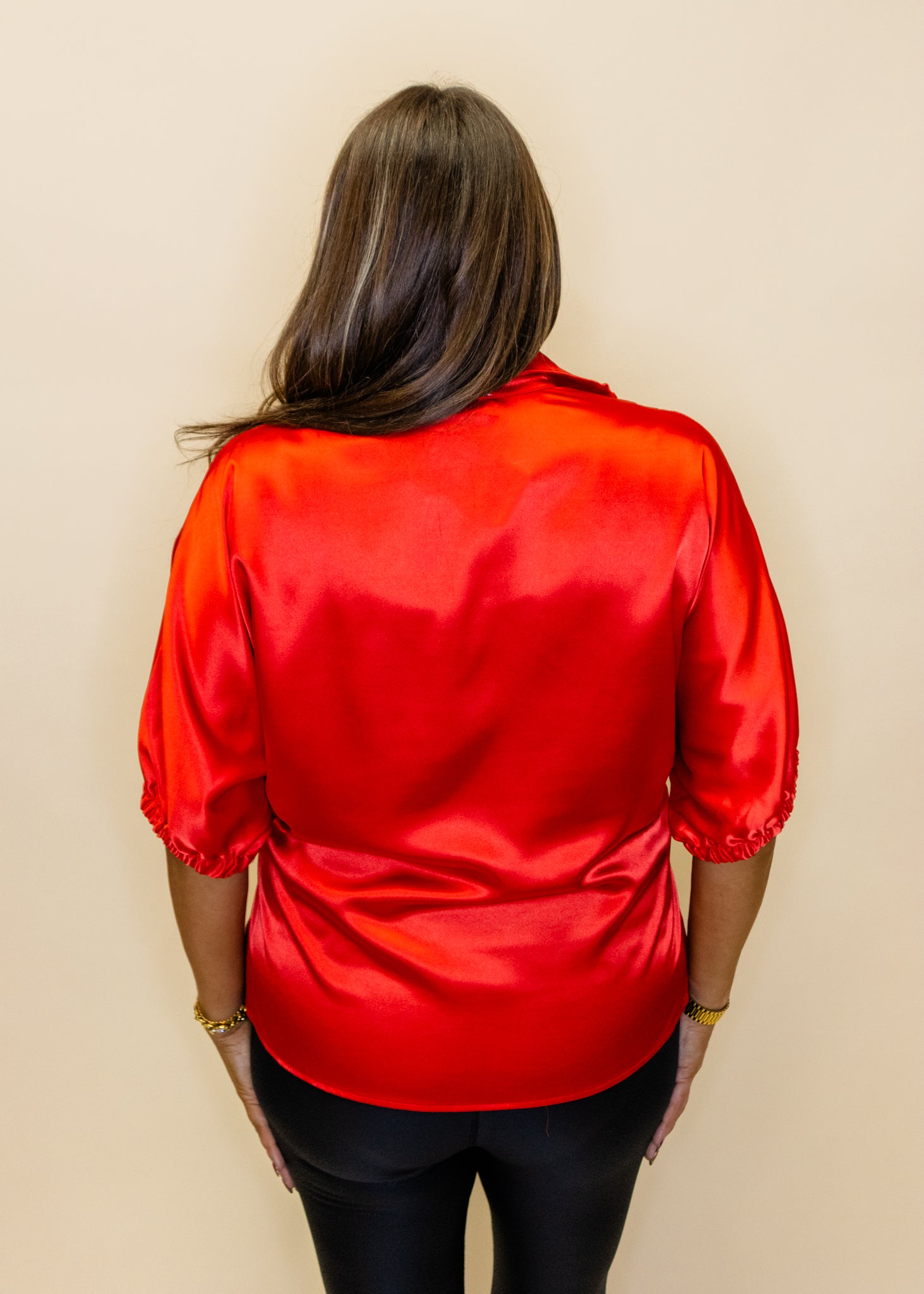 Sloan Chili Pepper Collar Top