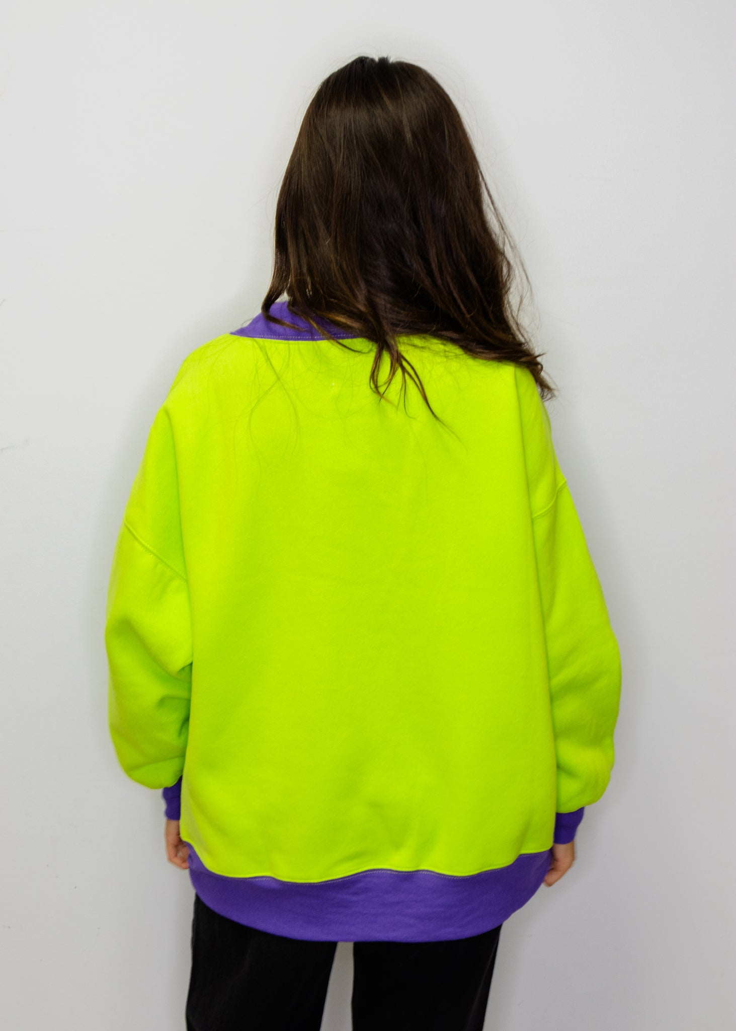 Lime Green Trick or Treat Sweatshirt