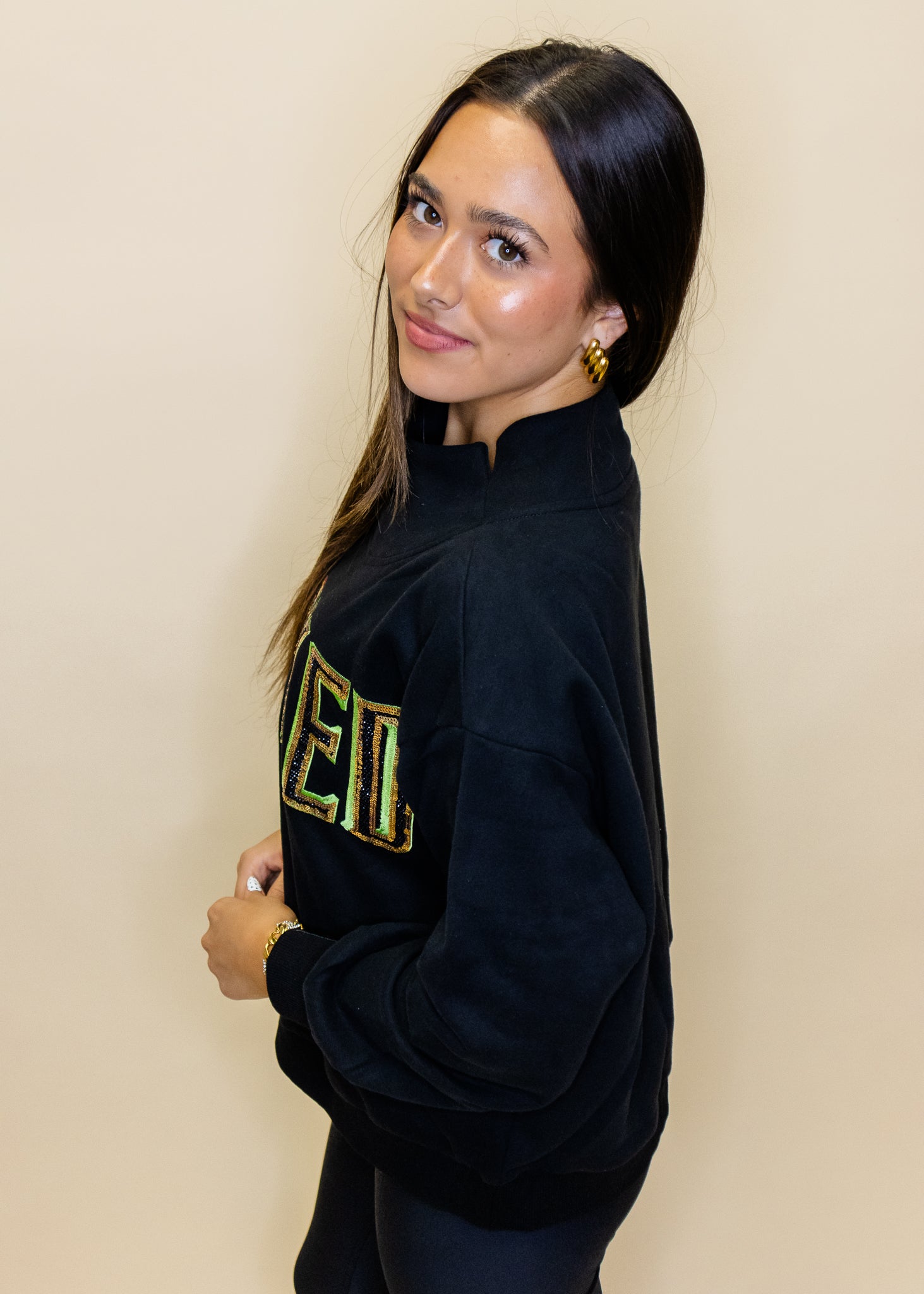 Licensed Black 'Wicked' Logo Sweatshirt