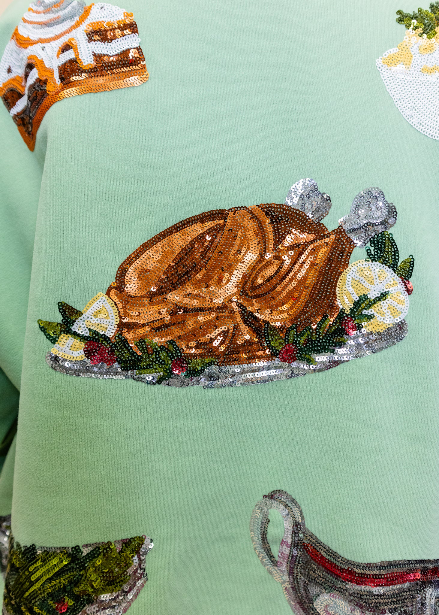 Mint Queen Of Turkey Sweatshirt