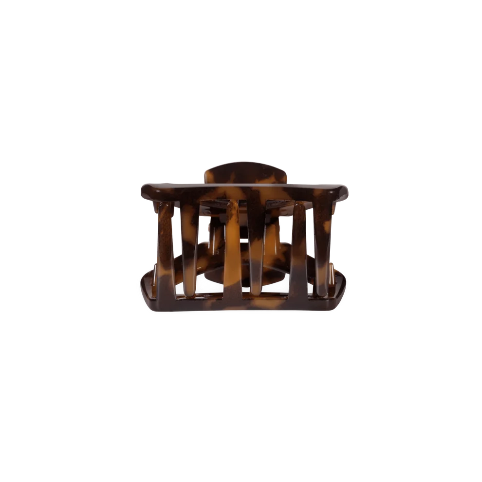 Open Tortoise Petite Hair Clip