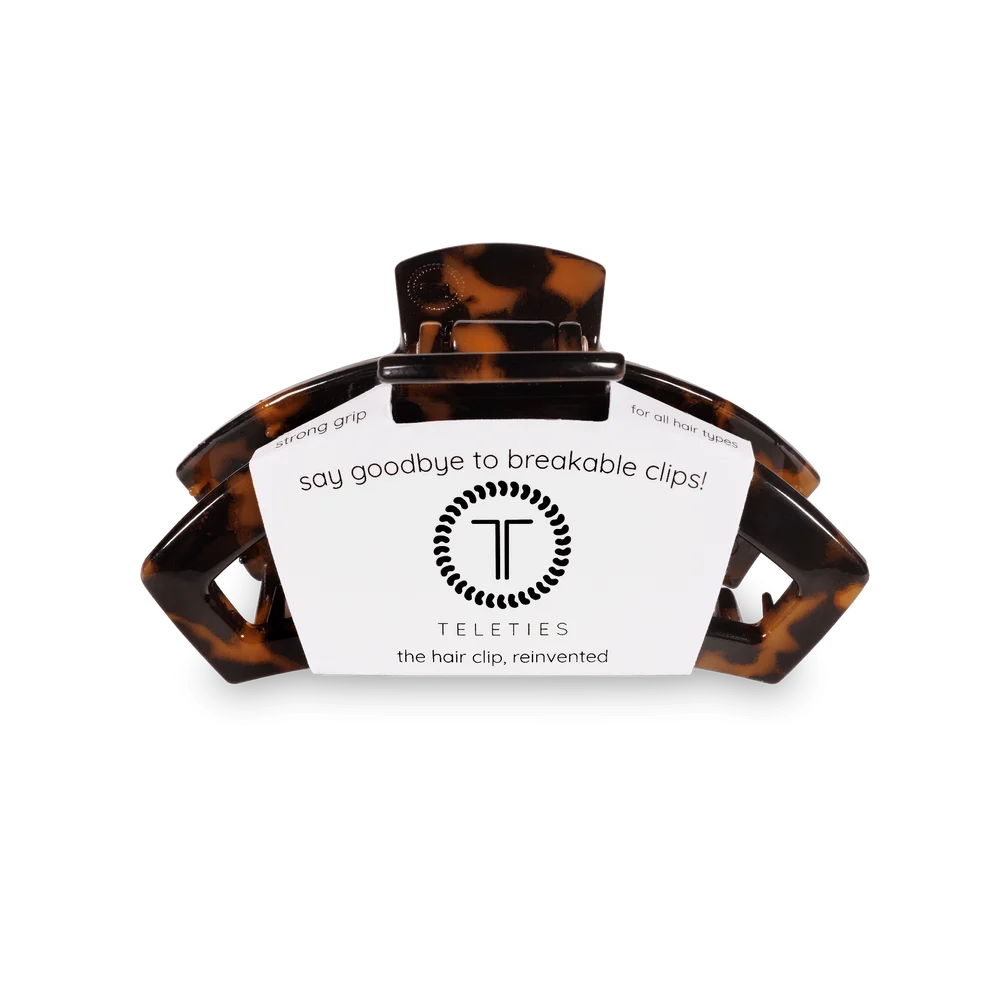 Open Tortoise Small Hair Clip