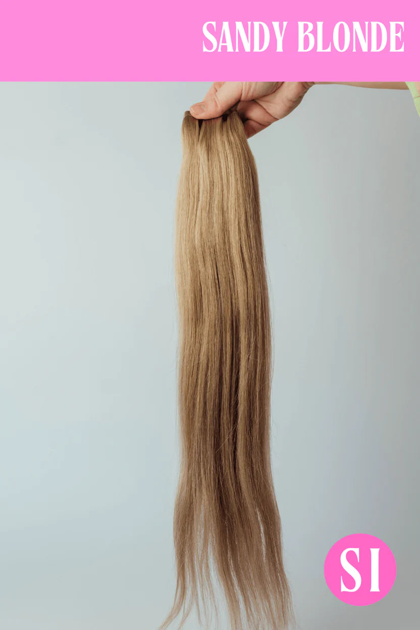 Sandy Blonde Hair Extensions 16"
