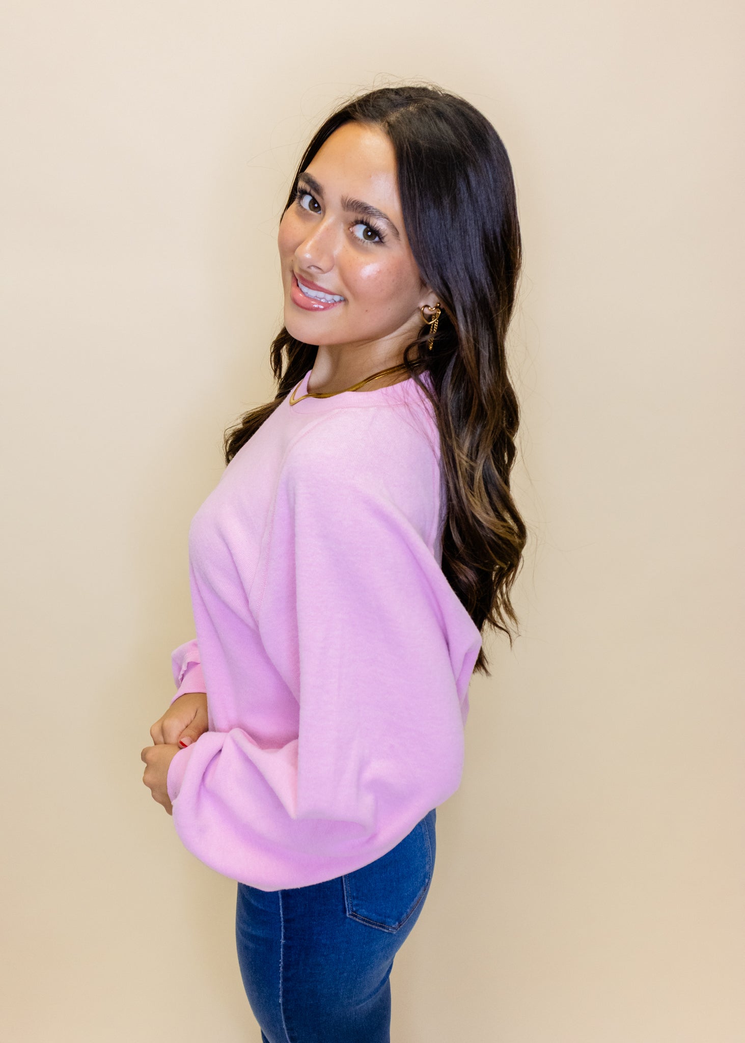 Baby Pink Soft Sweatshirt