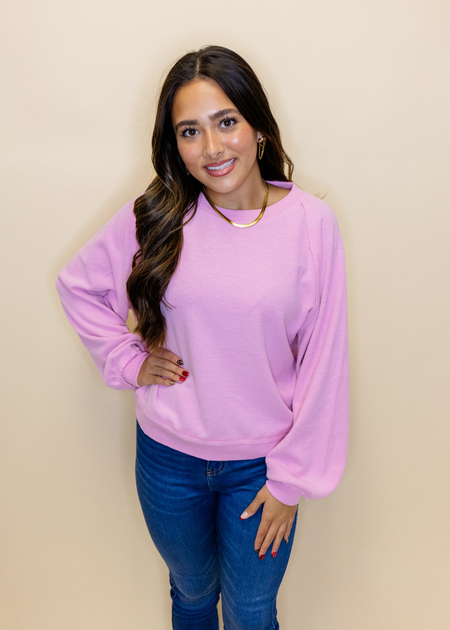 Baby Pink Soft Sweatshirt